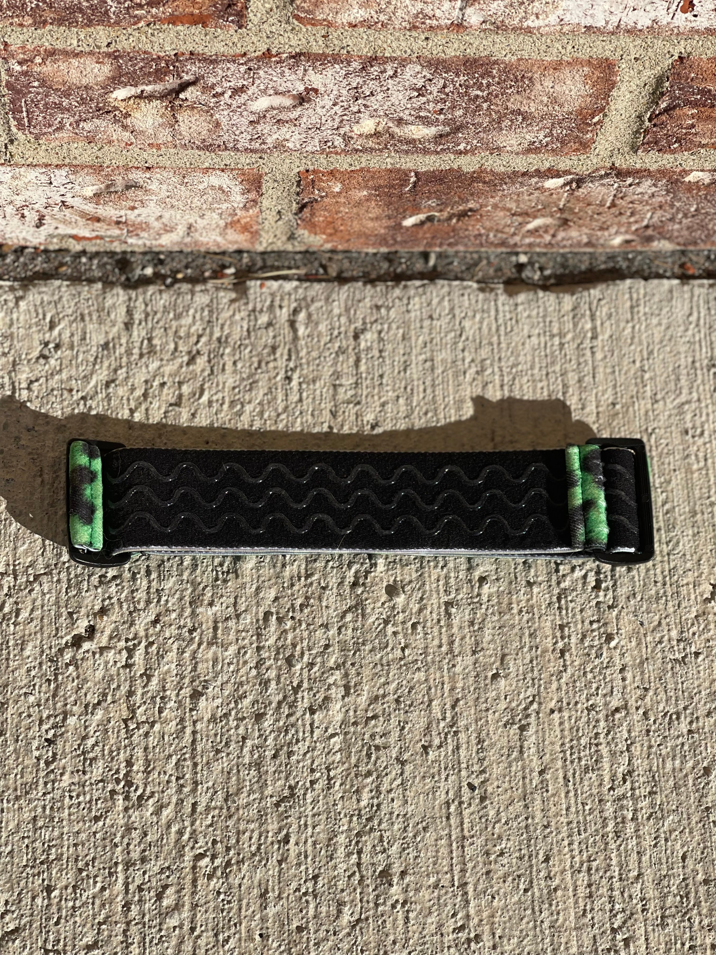 Used Universal Goggle Strap - Green Cheetah - Image 2