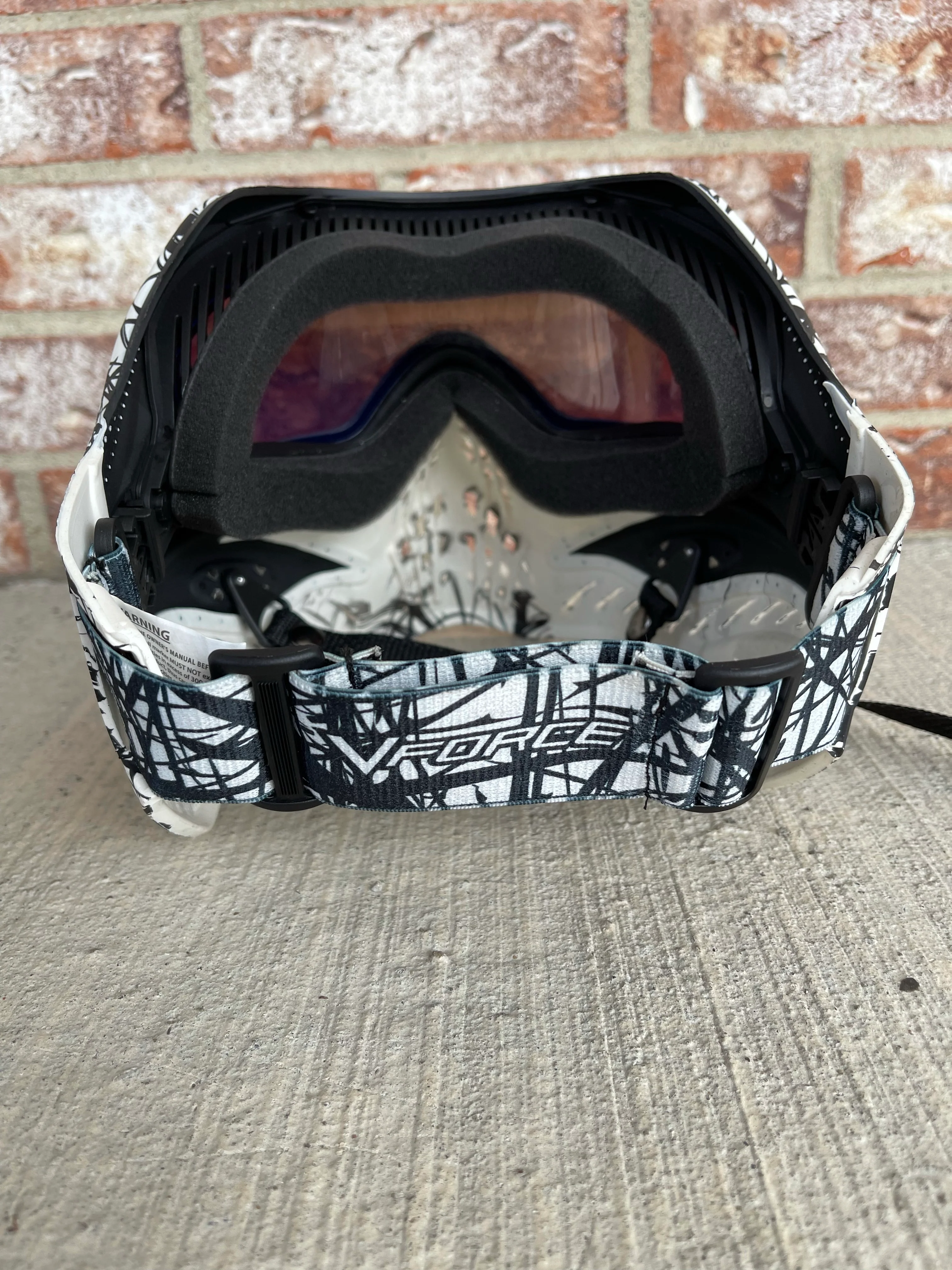 Used V-Force Grill Paintball Mask - Webbing - Image 3
