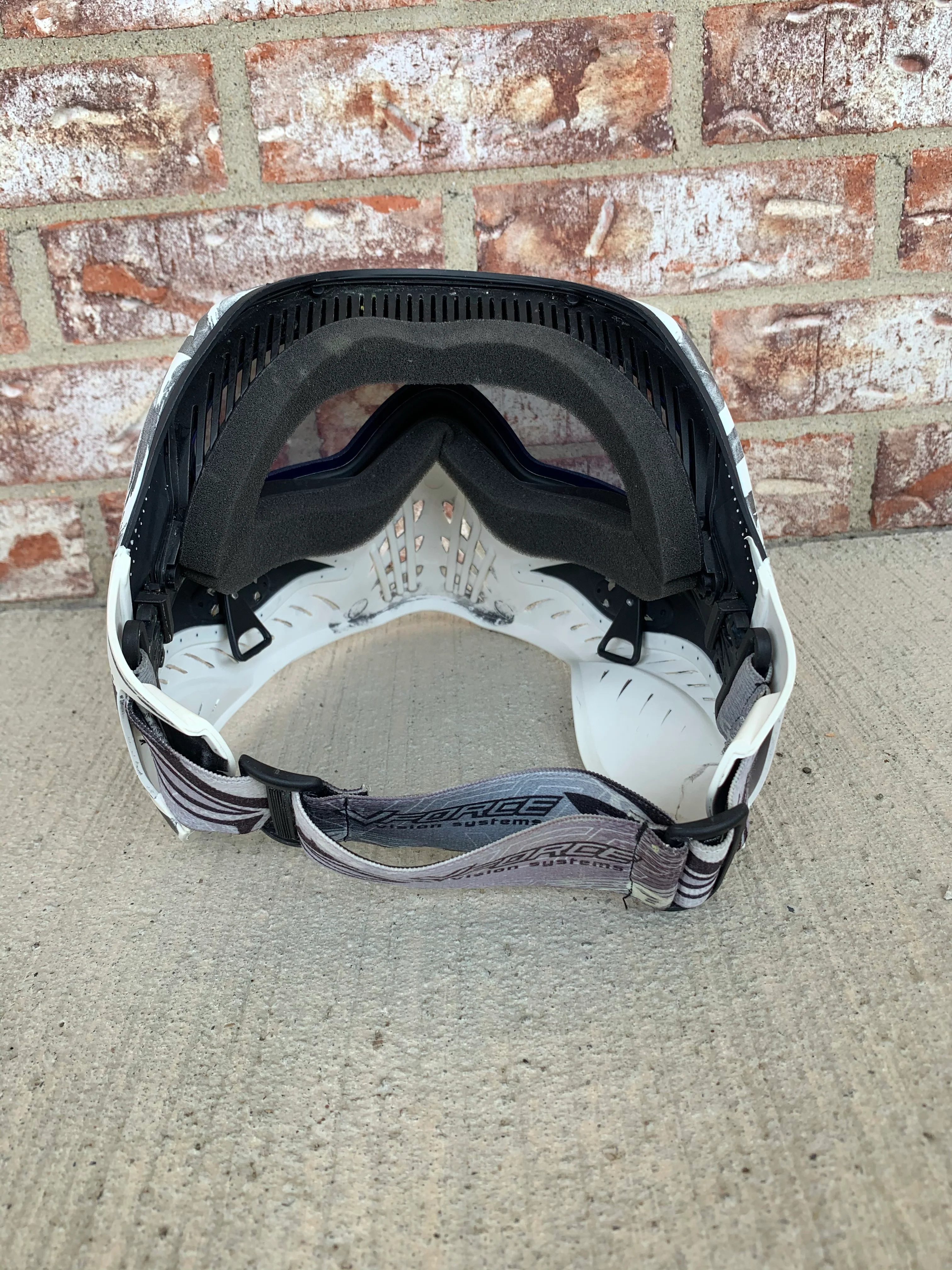 Used V-Force Grill Paintball Mask - Zebra LE - Image 4