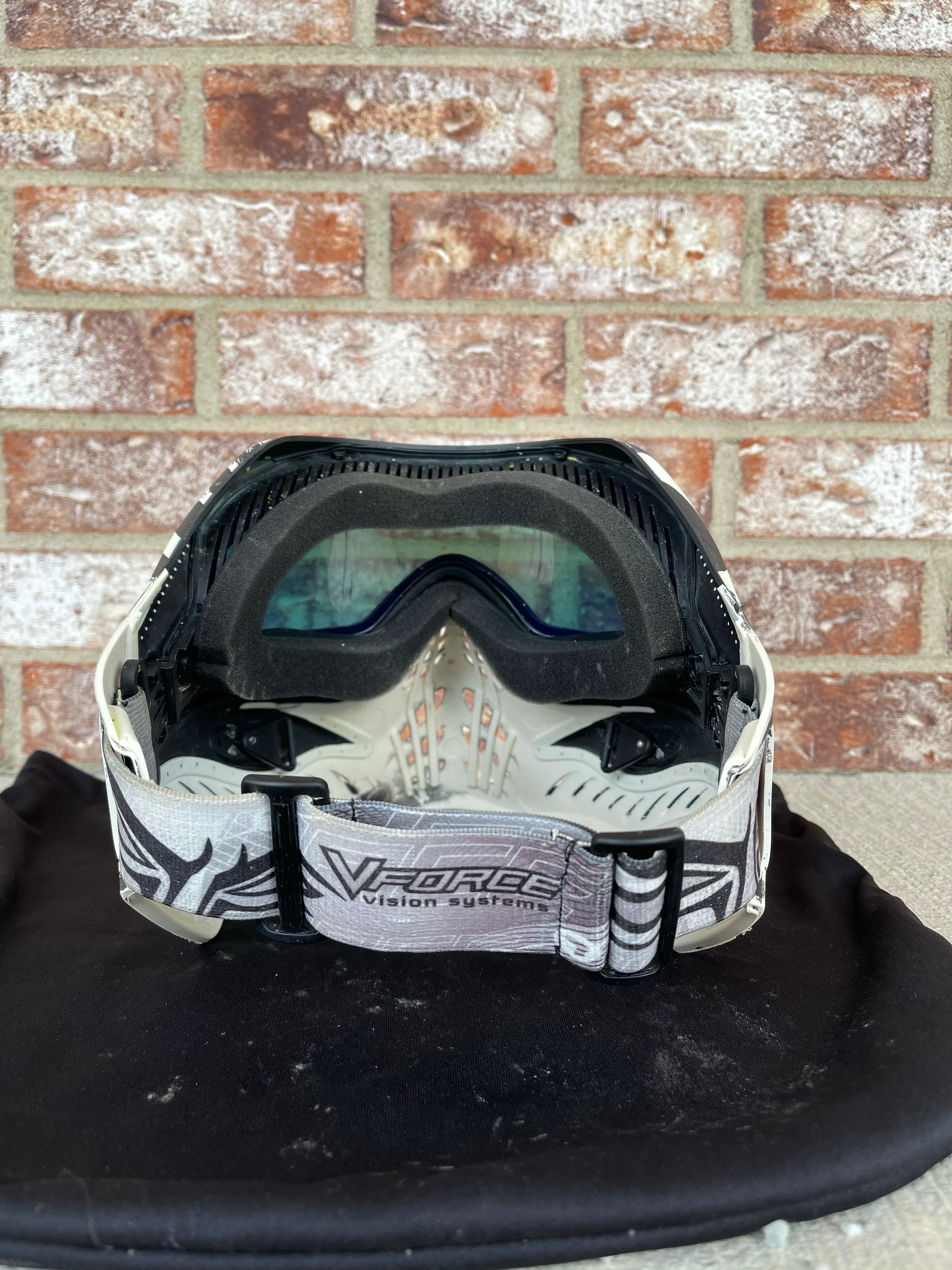 Used V-Force Grill Paintball Mask - Zebra LE - Image 3