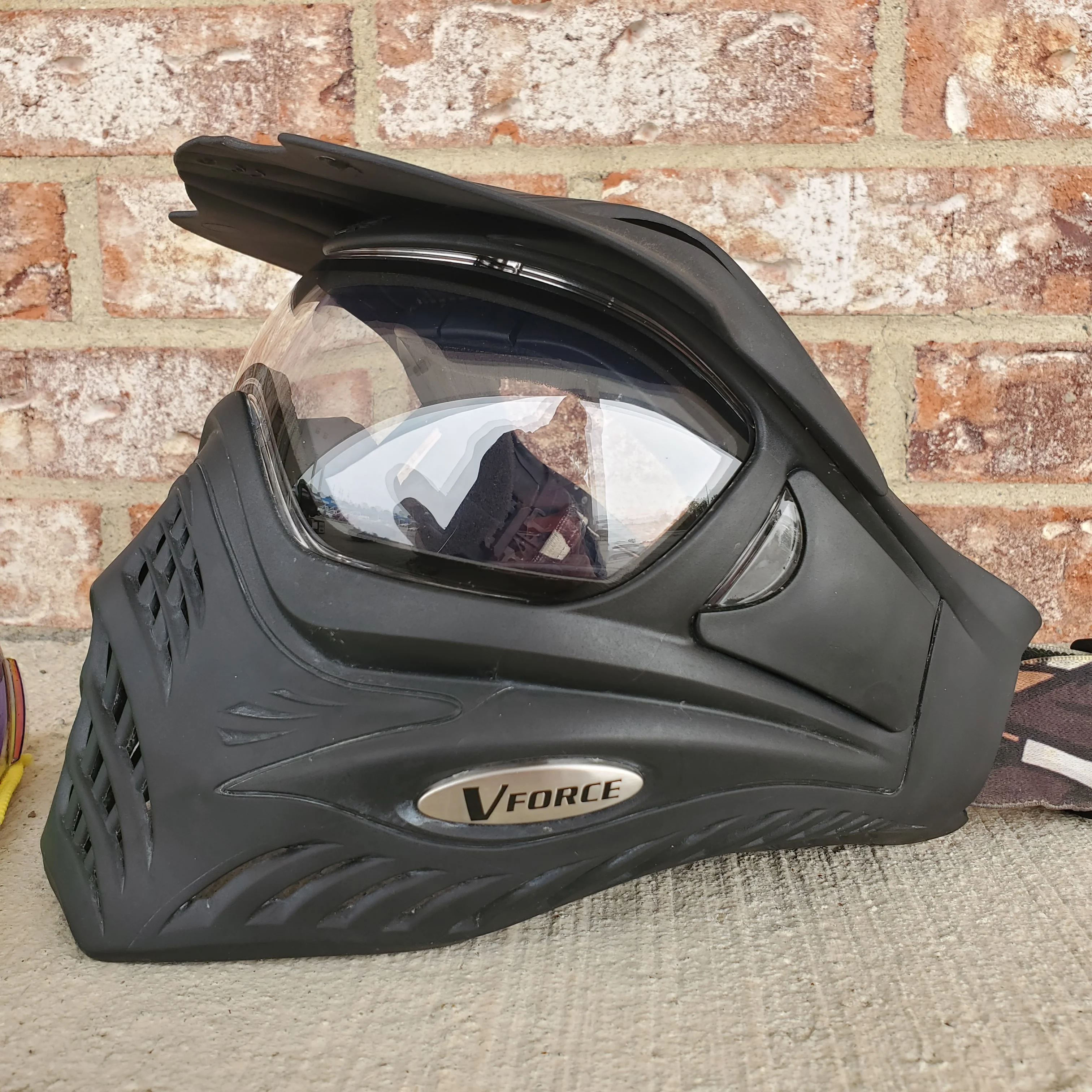 Used V-Force Grills Paintball Mask - Black - Image 3
