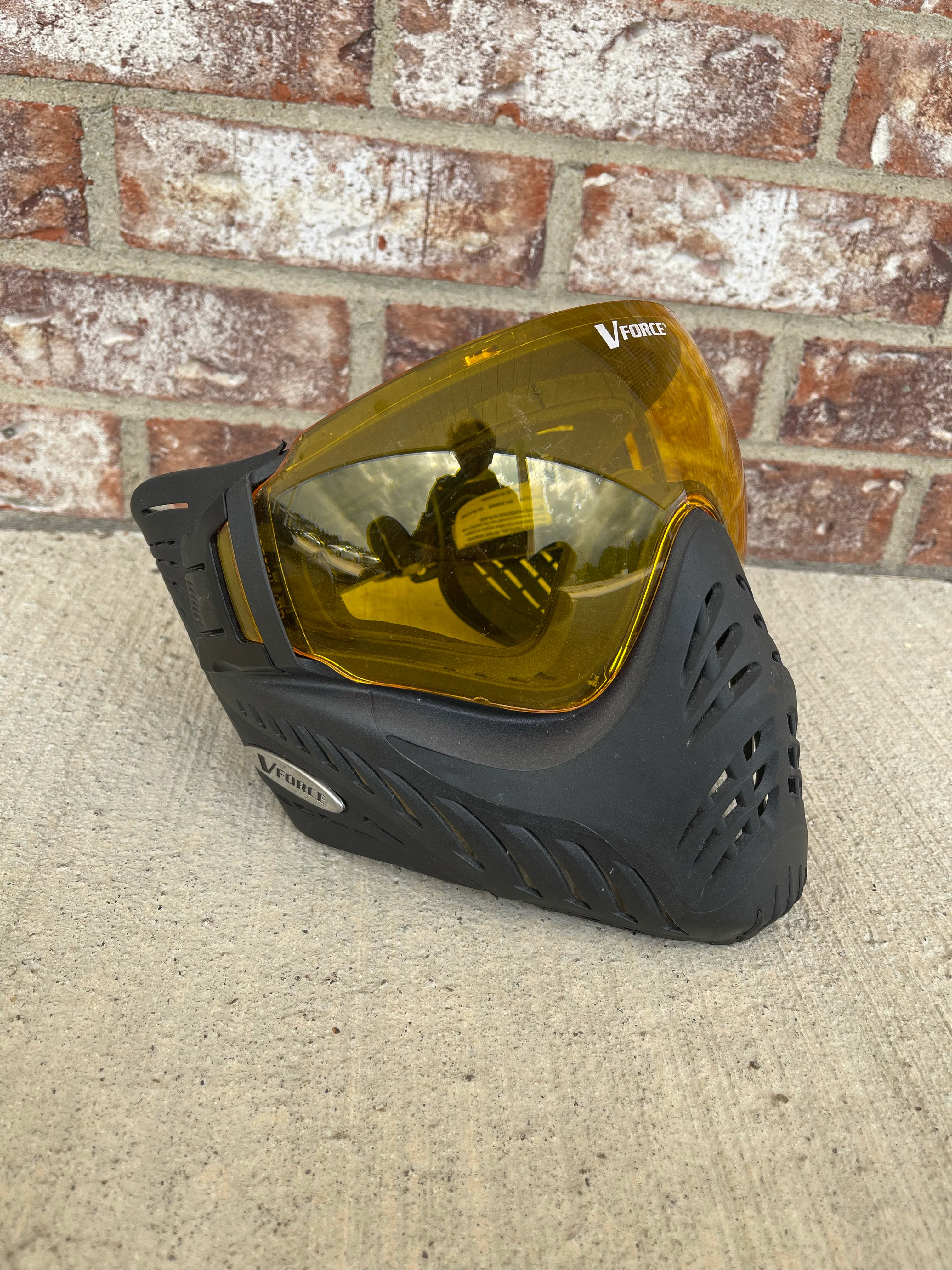 Used V-Force Profiler Paintball Mask - Black - Image 2