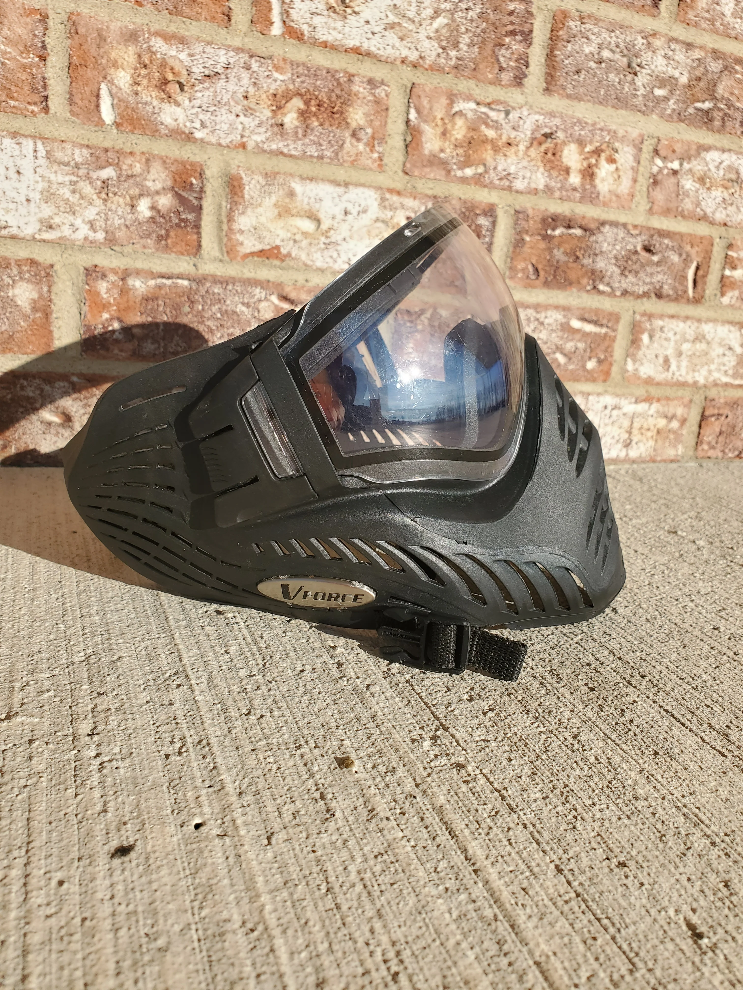 Used V-Force Profiler Paintball Mask - Black - Image 2