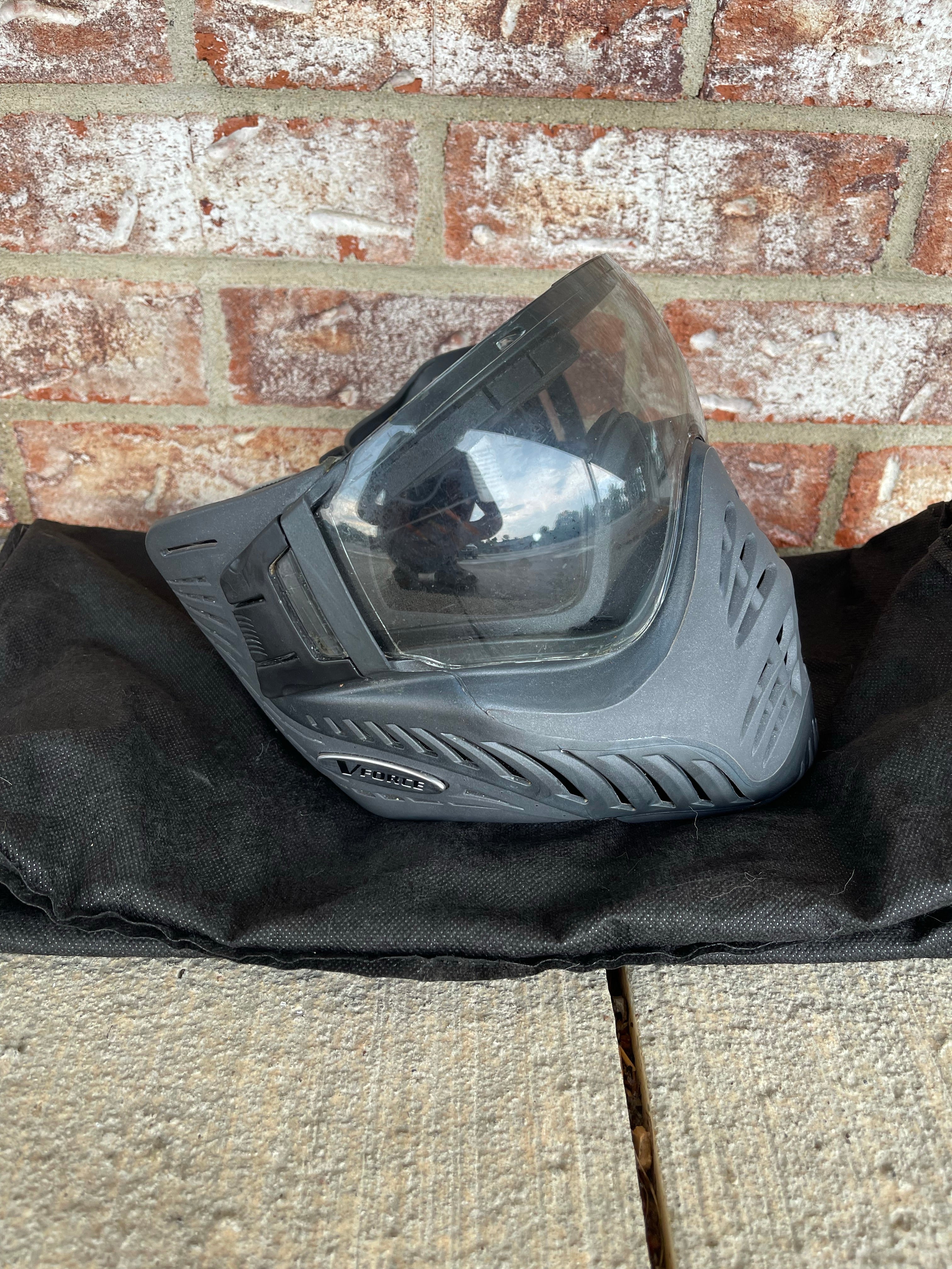 Used V-Force Profiler Paintball Mask - Grey - Image 2