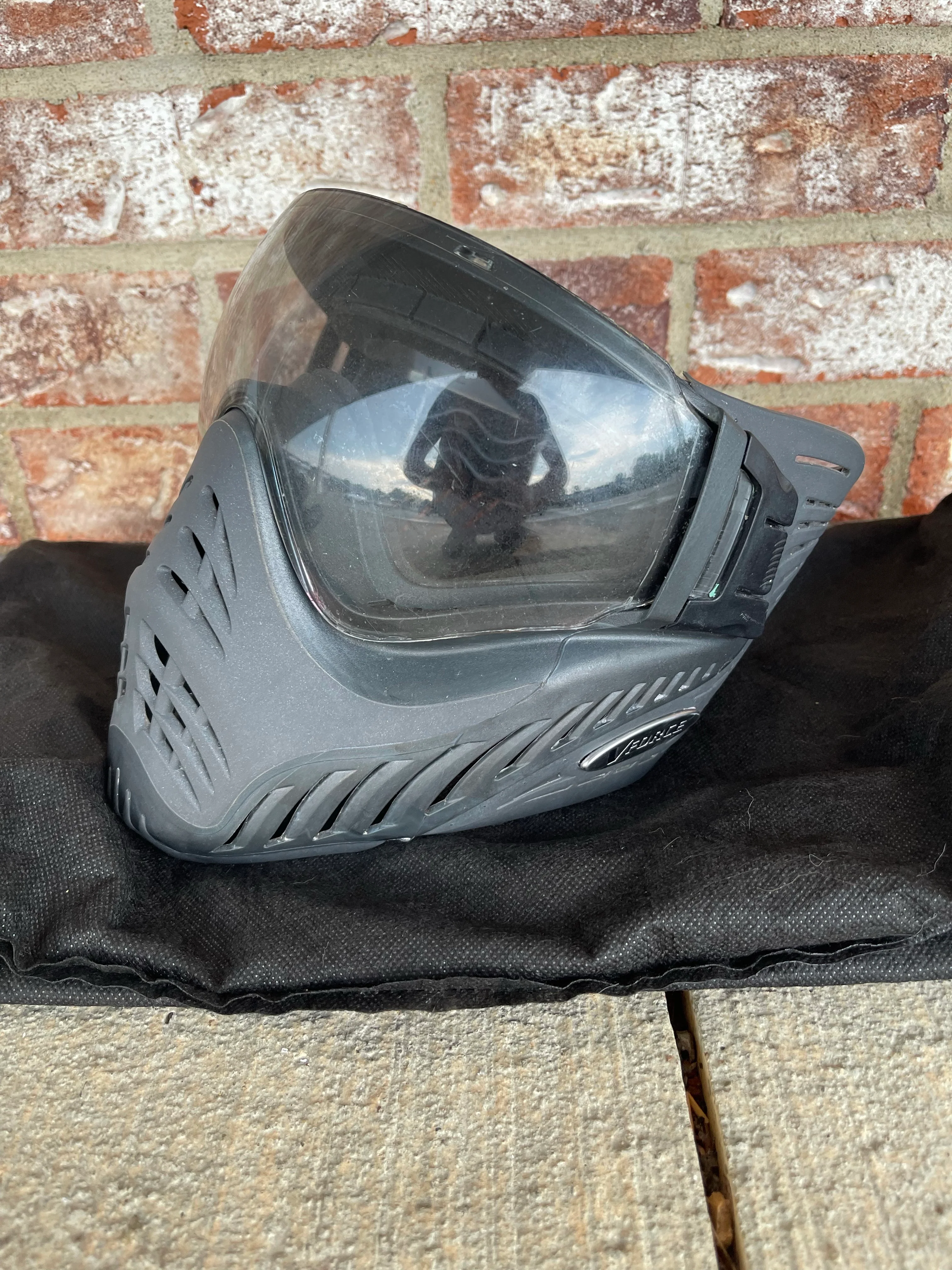 Used V-Force Profiler Paintball Mask - Grey - Image 3