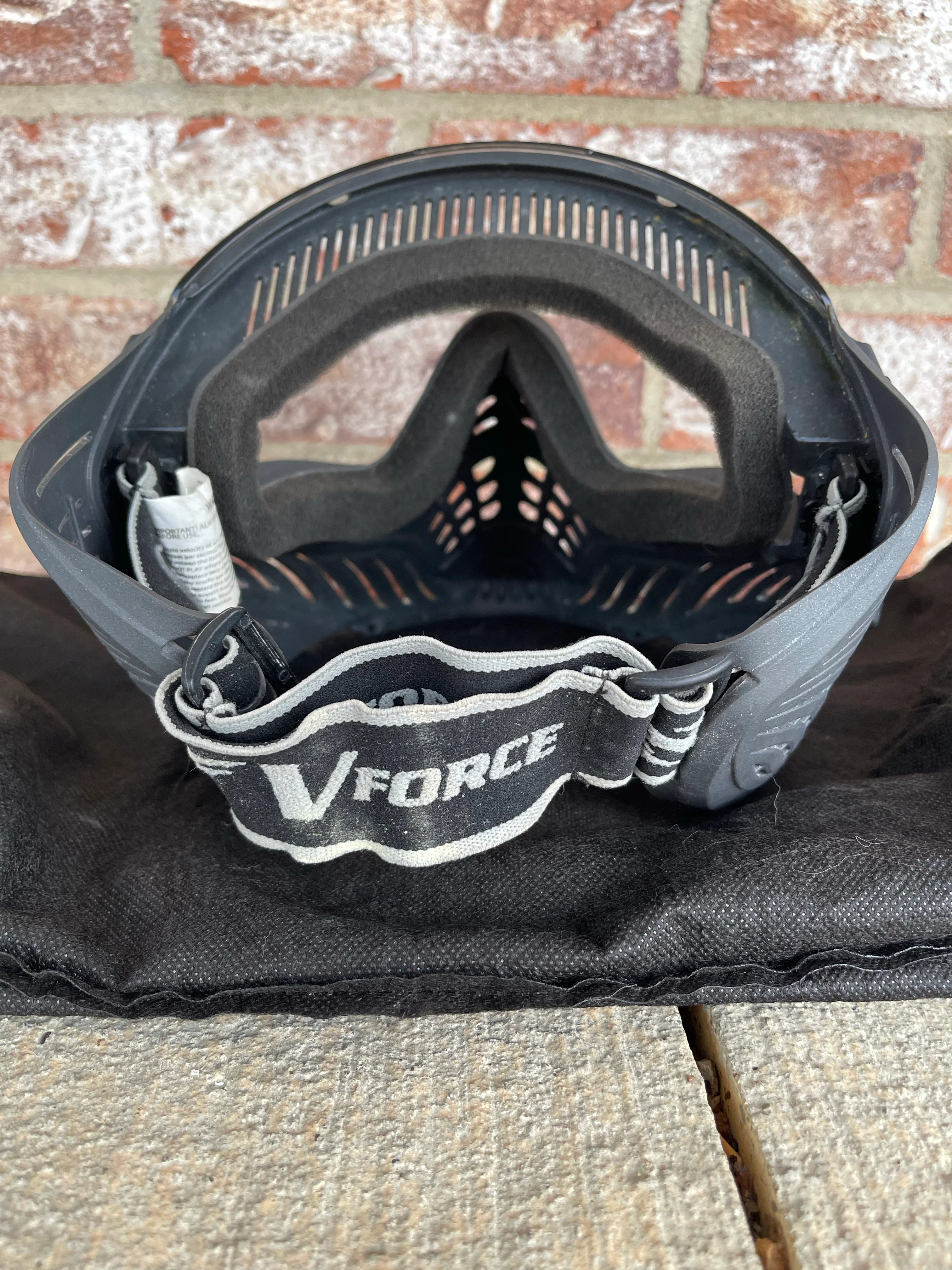 Used V-Force Profiler Paintball Mask - Grey - Image 4