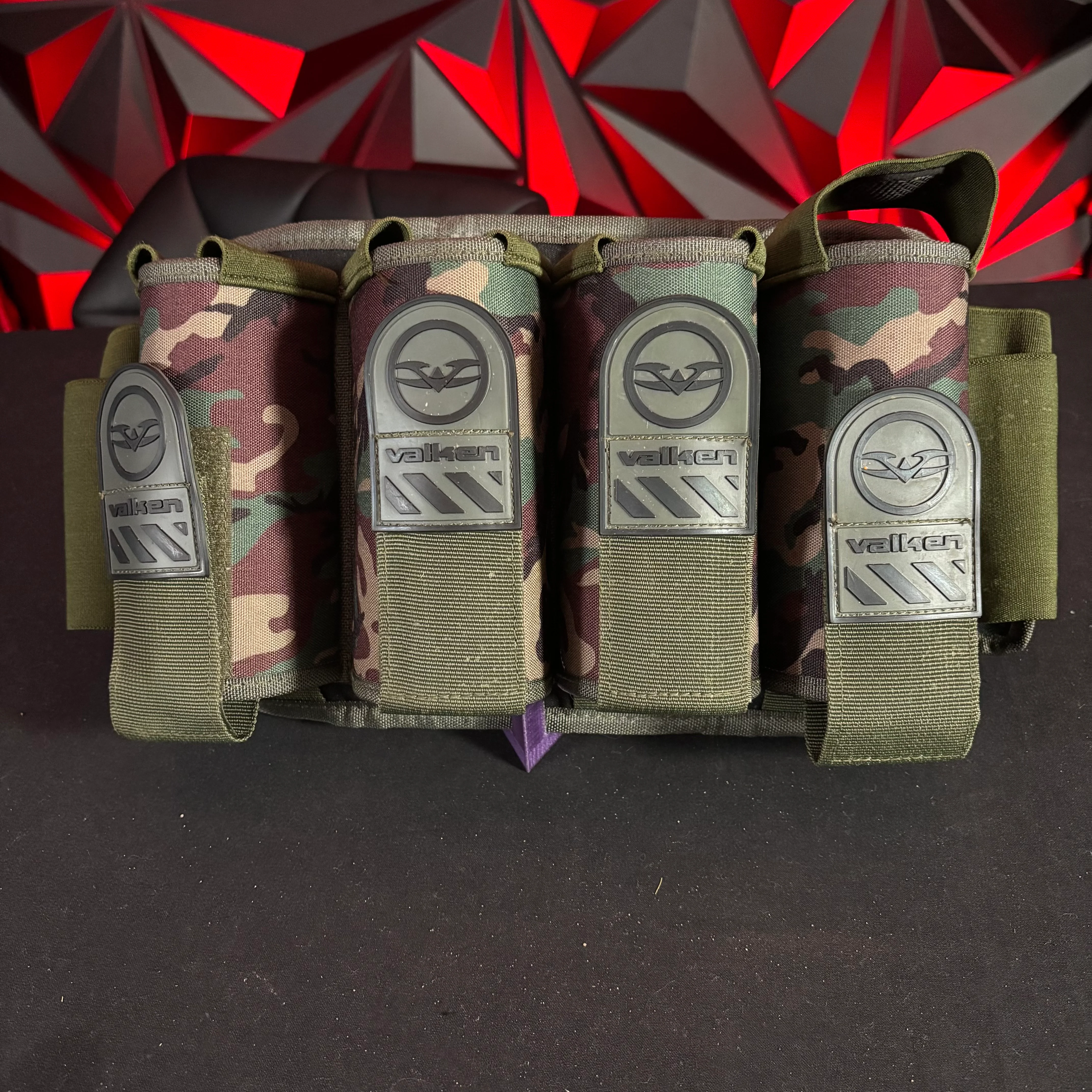 Used Valken 4 + 7 Pod Pack - Camo