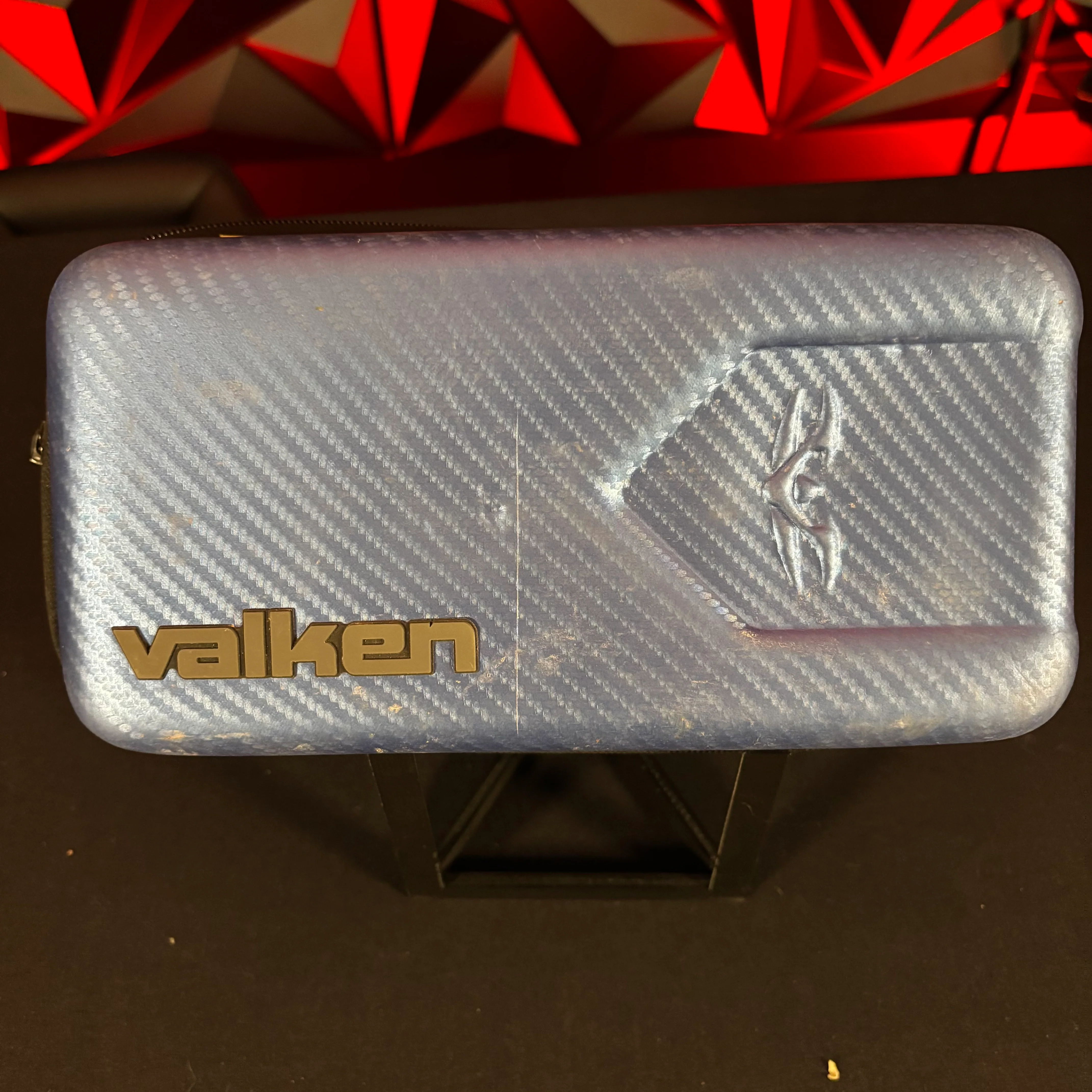 Used Valken Carbon Blue Loader Case