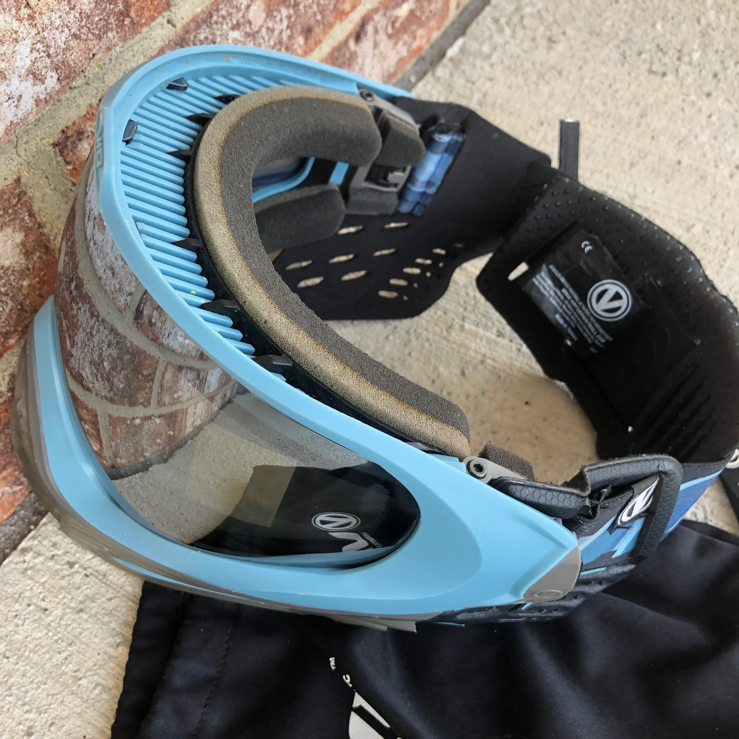 Used Virtue Contour 2 Paintball Mask - Slate Blue - Image 3