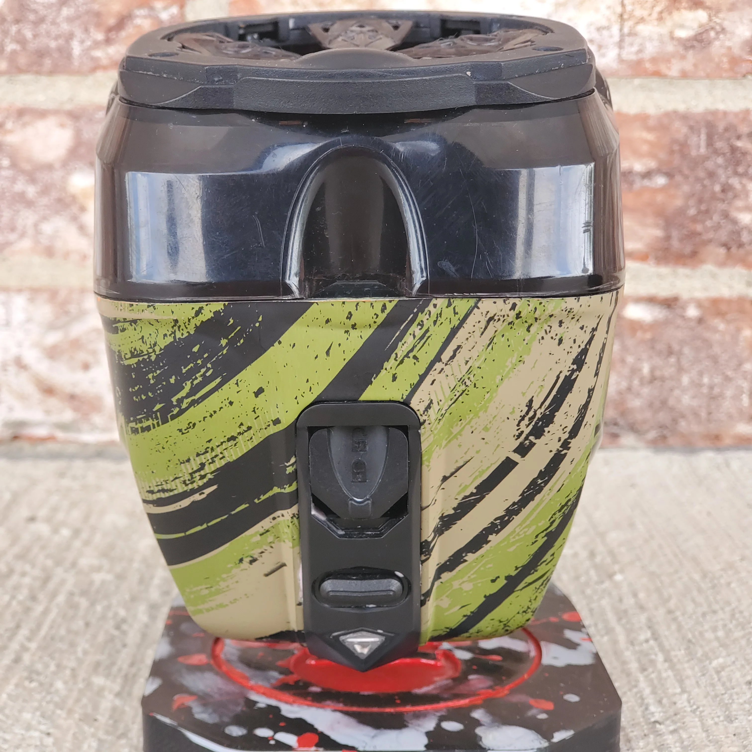 Used Virtue Spire 260 Paintball Loader - Tiger Stripe - Image 3