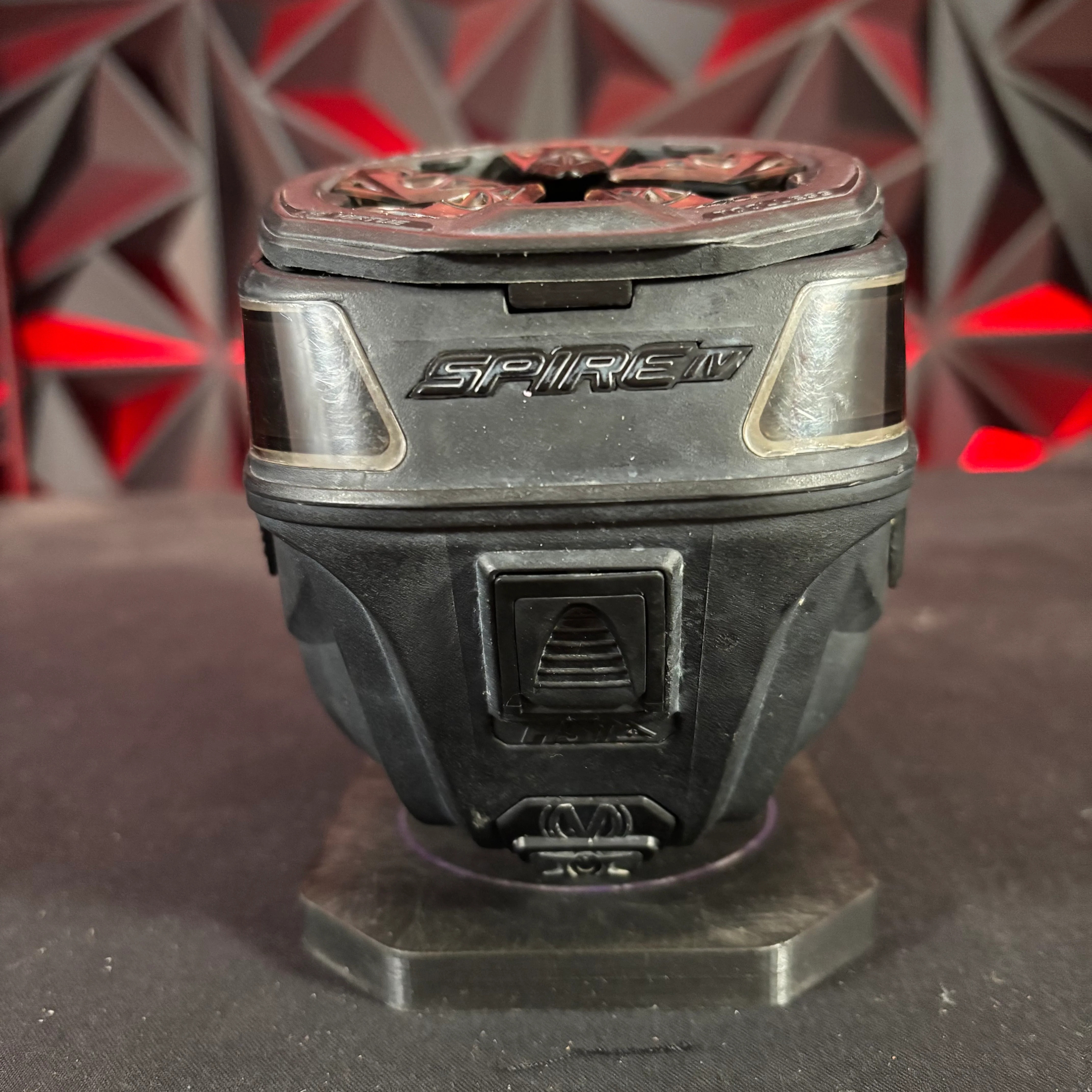 Used Virtue Spire 4 Paintball Loader - Black - Image 2