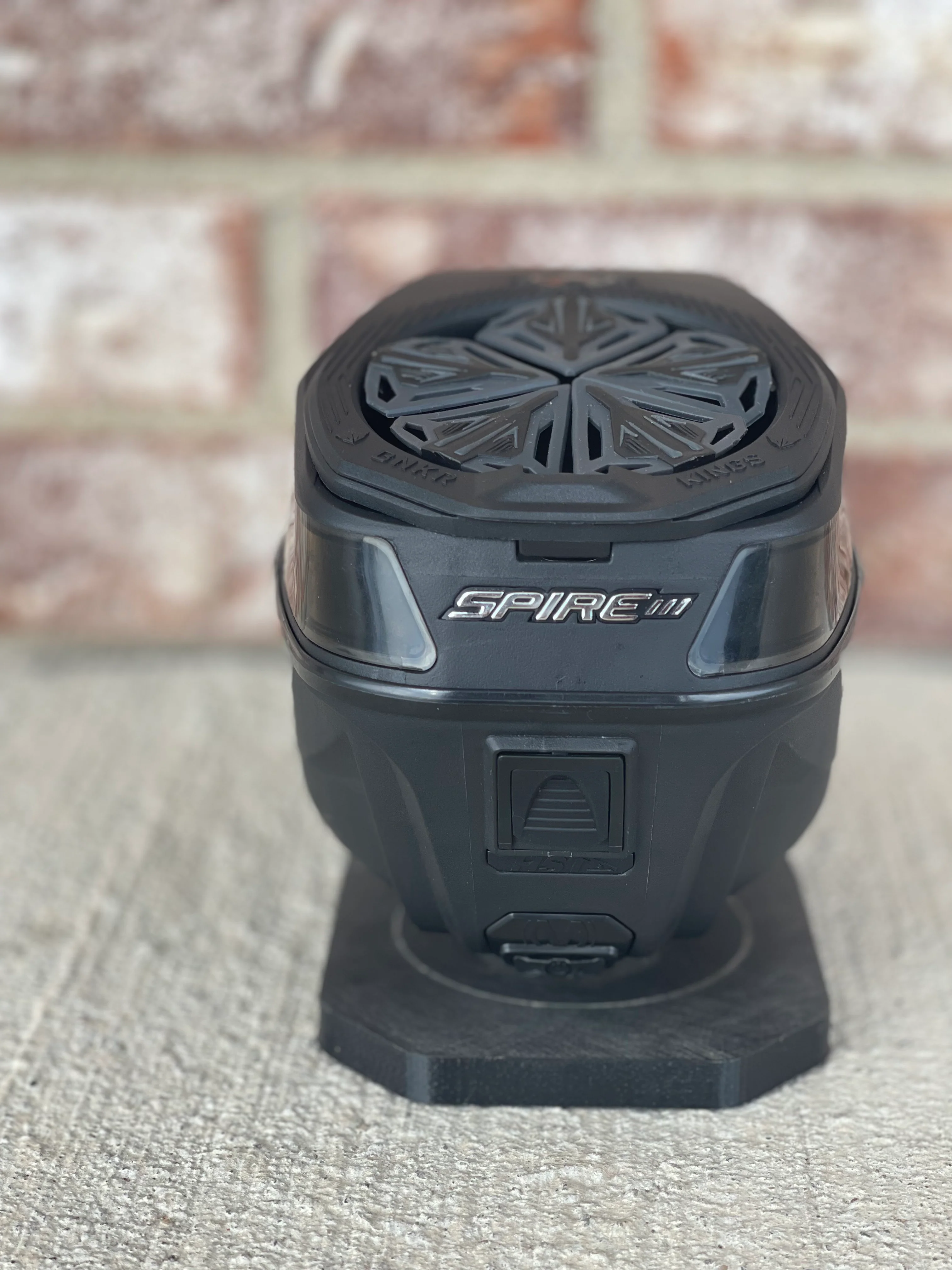 Used Virtue Spire 3 Paintball Loader - Black w/ NTR Speedfeed - Image 4