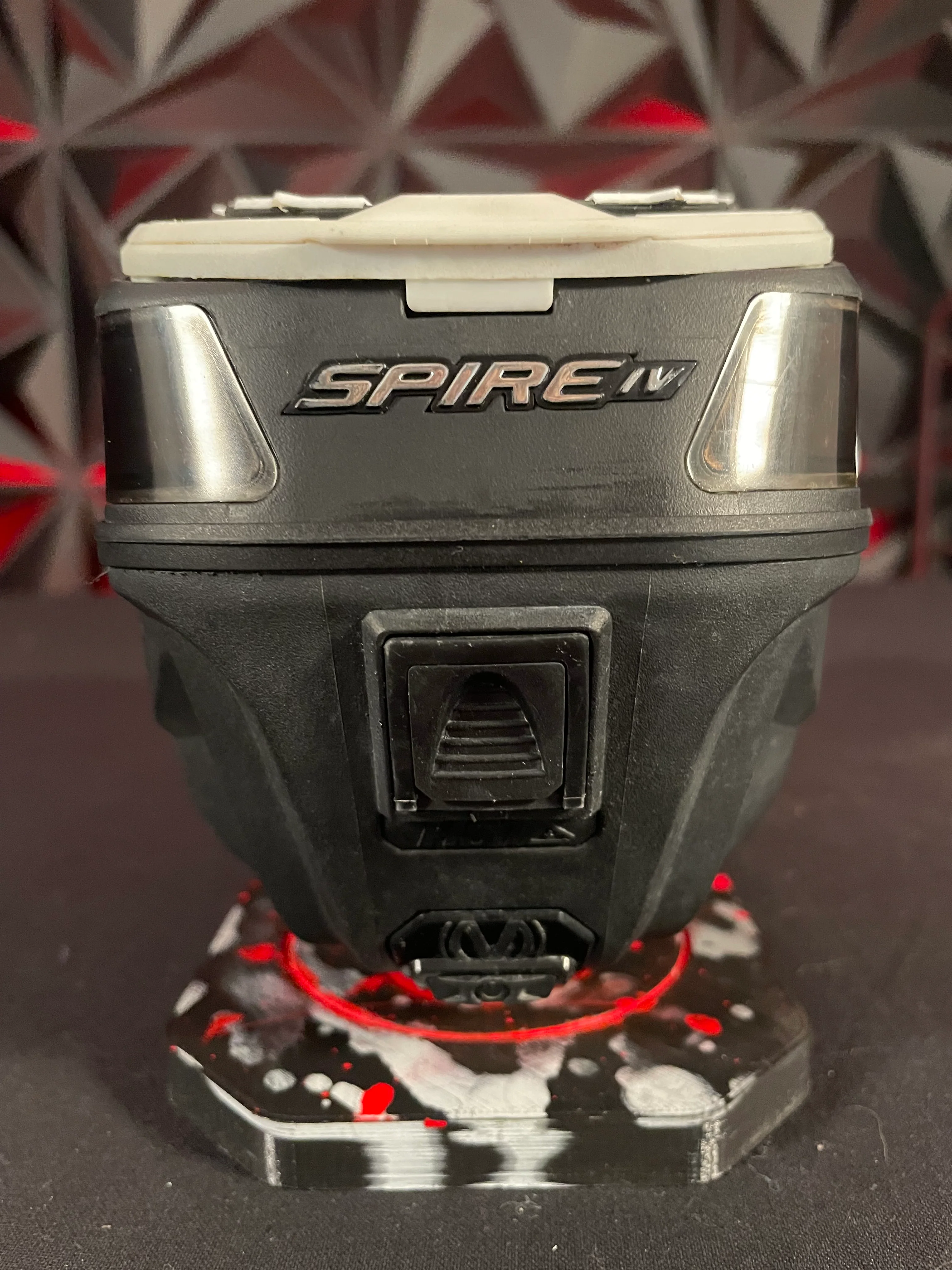 Used Virtue Spire 3 Paintball Loader - Black w/ SF-R Speedfeed - Image 5