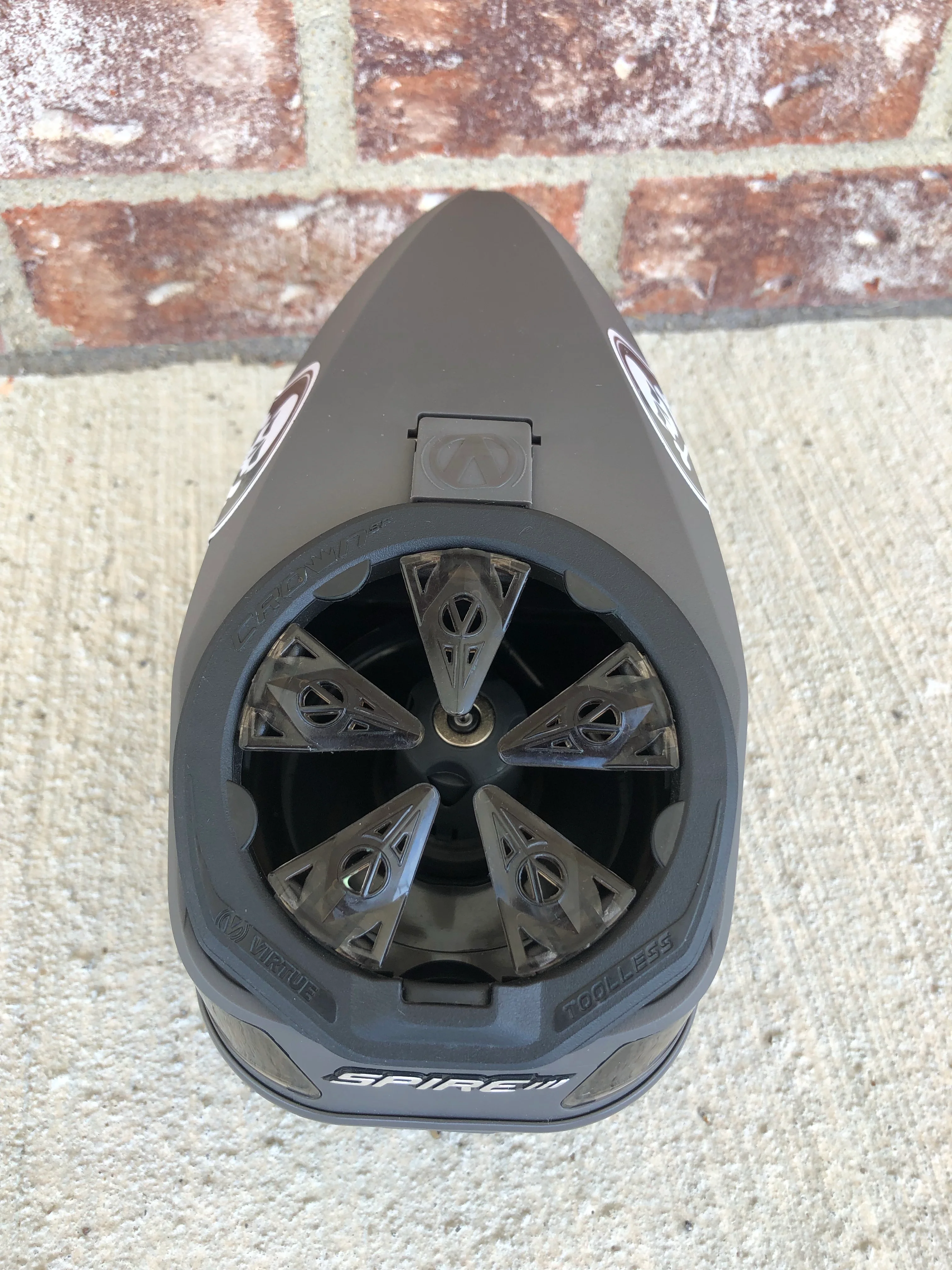 Used Virtue Spire 3 Paintball Loader - Dark Slate - Image 3
