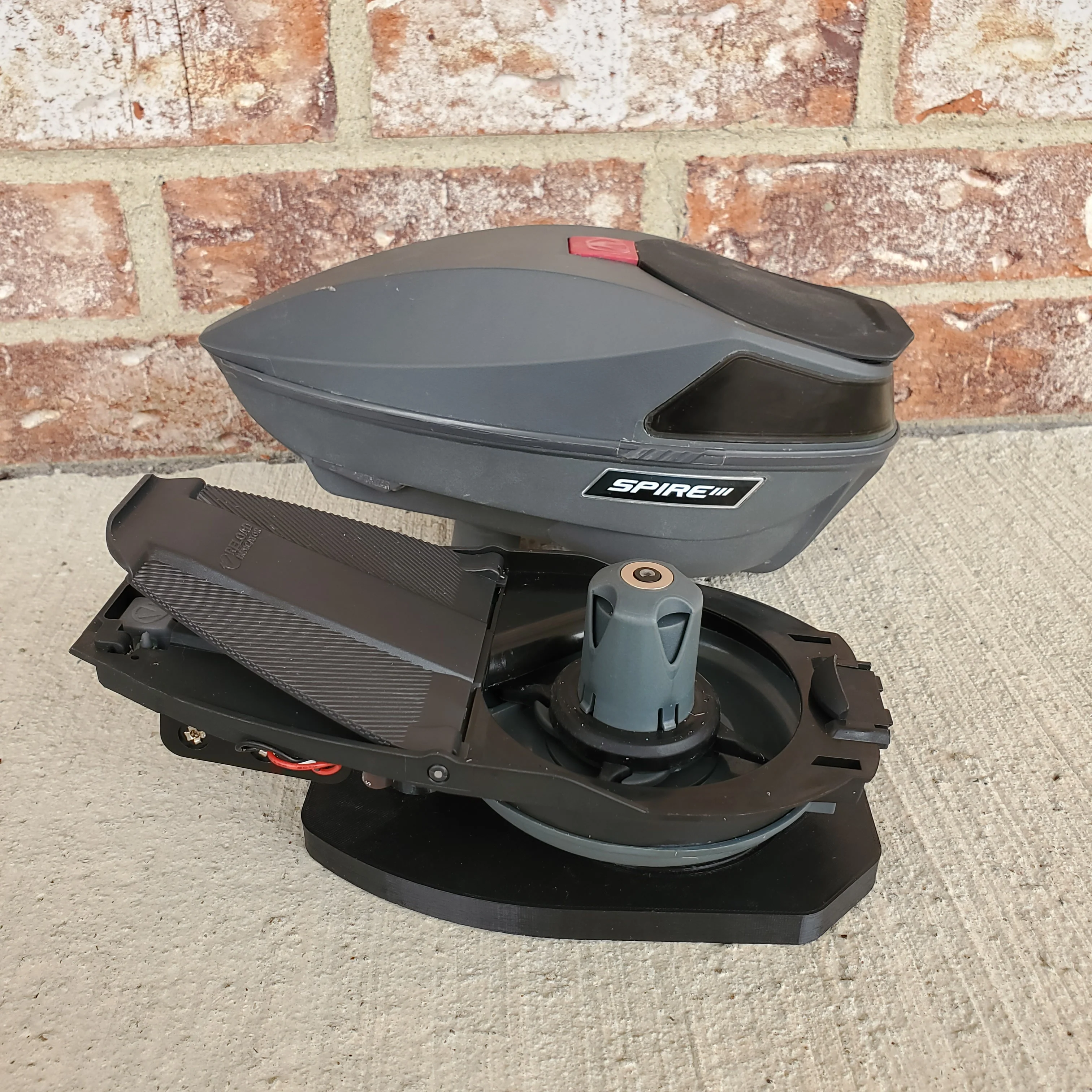 Used Virtue Spire 3 Paintball Loader - Gray - Image 5