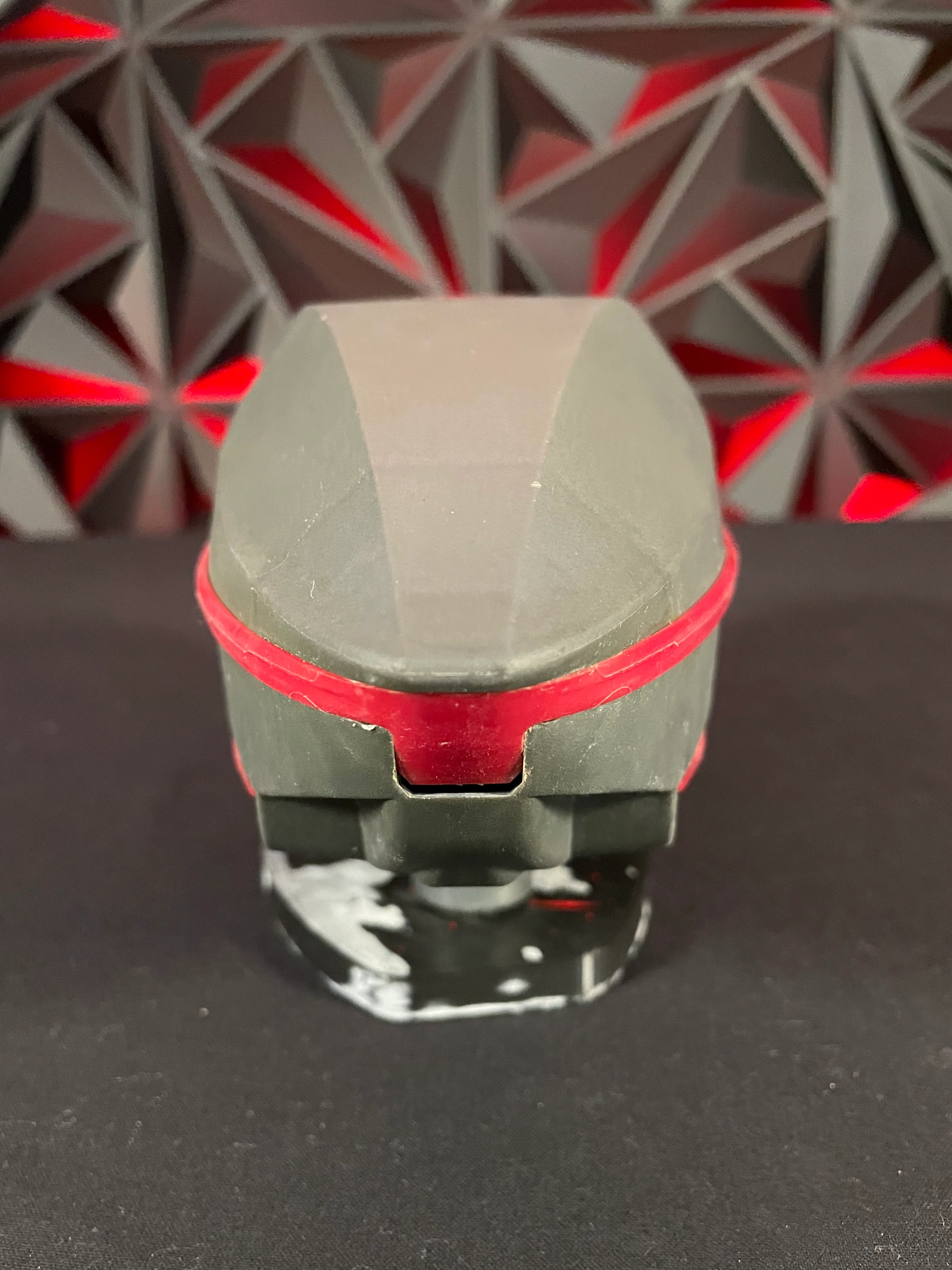 Used Virtue Spire 3 Paintball Loader - Slate Grey/Red (Fire) w/ Rain Lid - Image 3