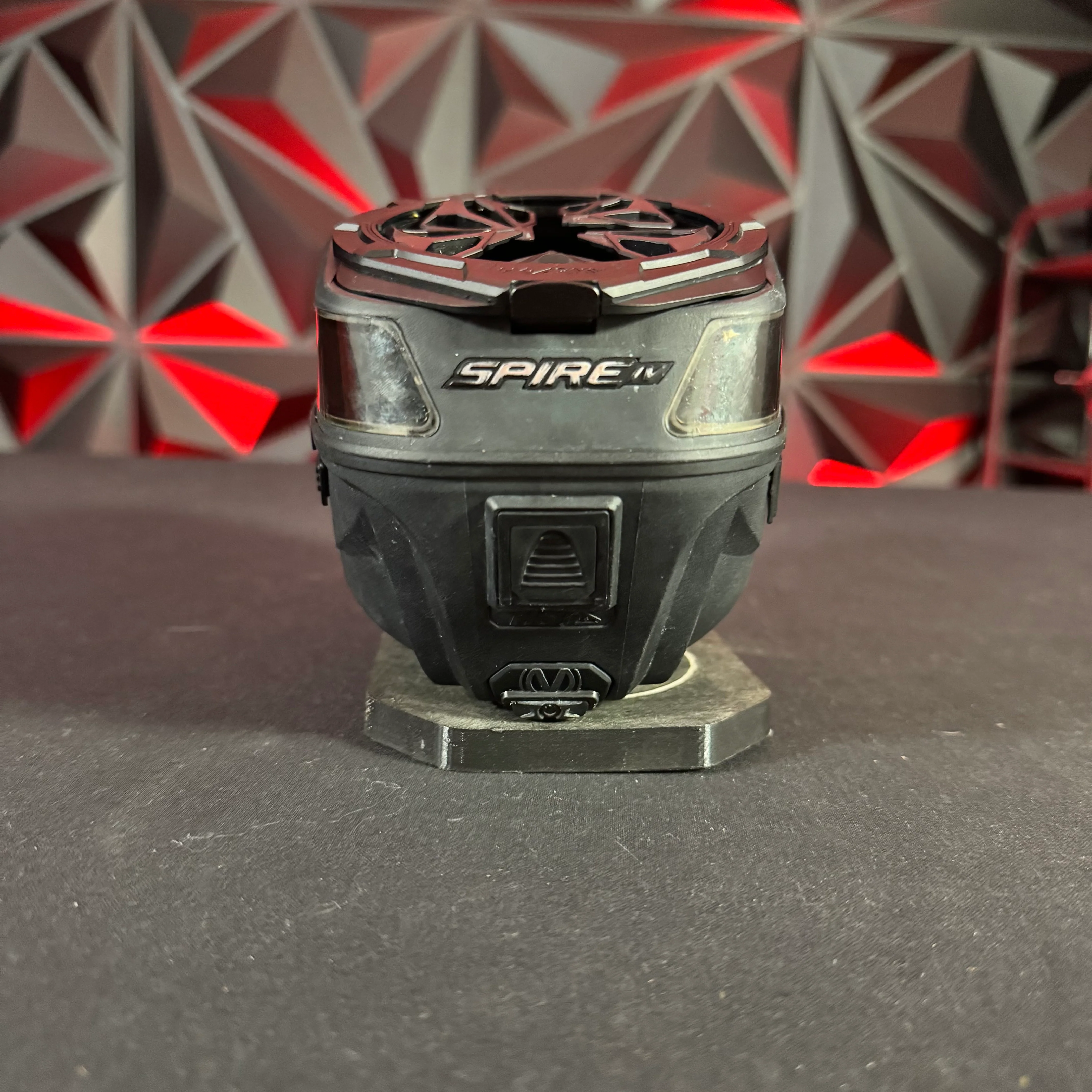 Used Virtue Spire 4 Paintball Loader - Black w/ Evo Pro Speedfeed - Image 3