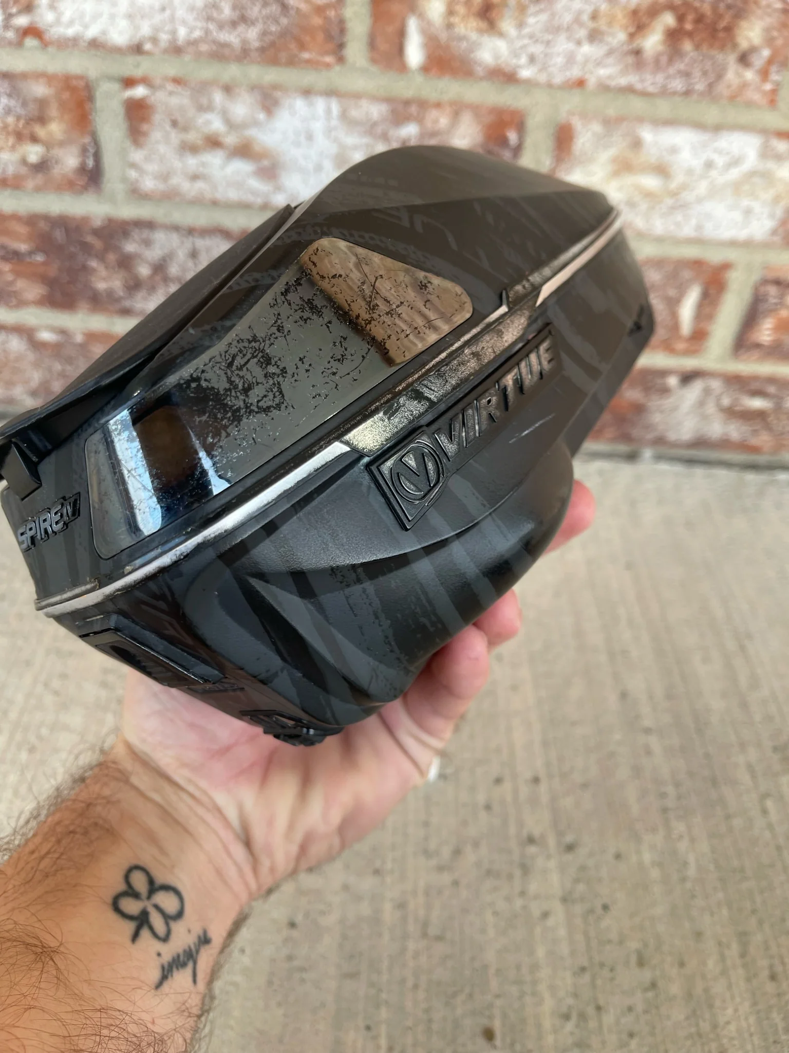 Used Virtue Spire 4 Paintball Loader - Graphic Chrome - Image 8