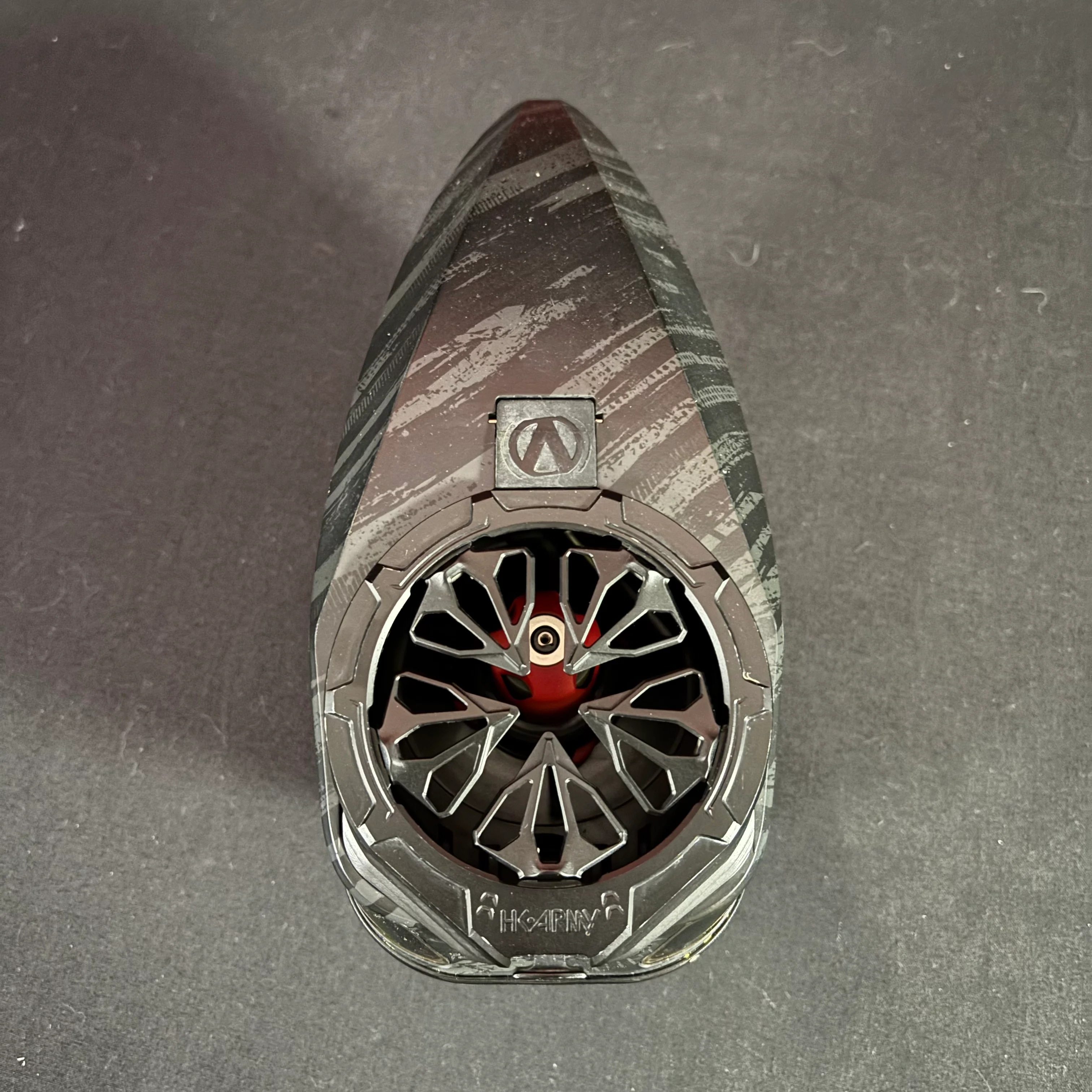 Used Virtue Spire 4 Paintball Loader - Graphic Ice w/ Speed Feed - Image 5