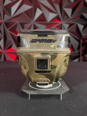 Used Virtue Spire 4 Paintball Loader - Reality Brush Camo w/ Crown Speedfeed - Image 3
