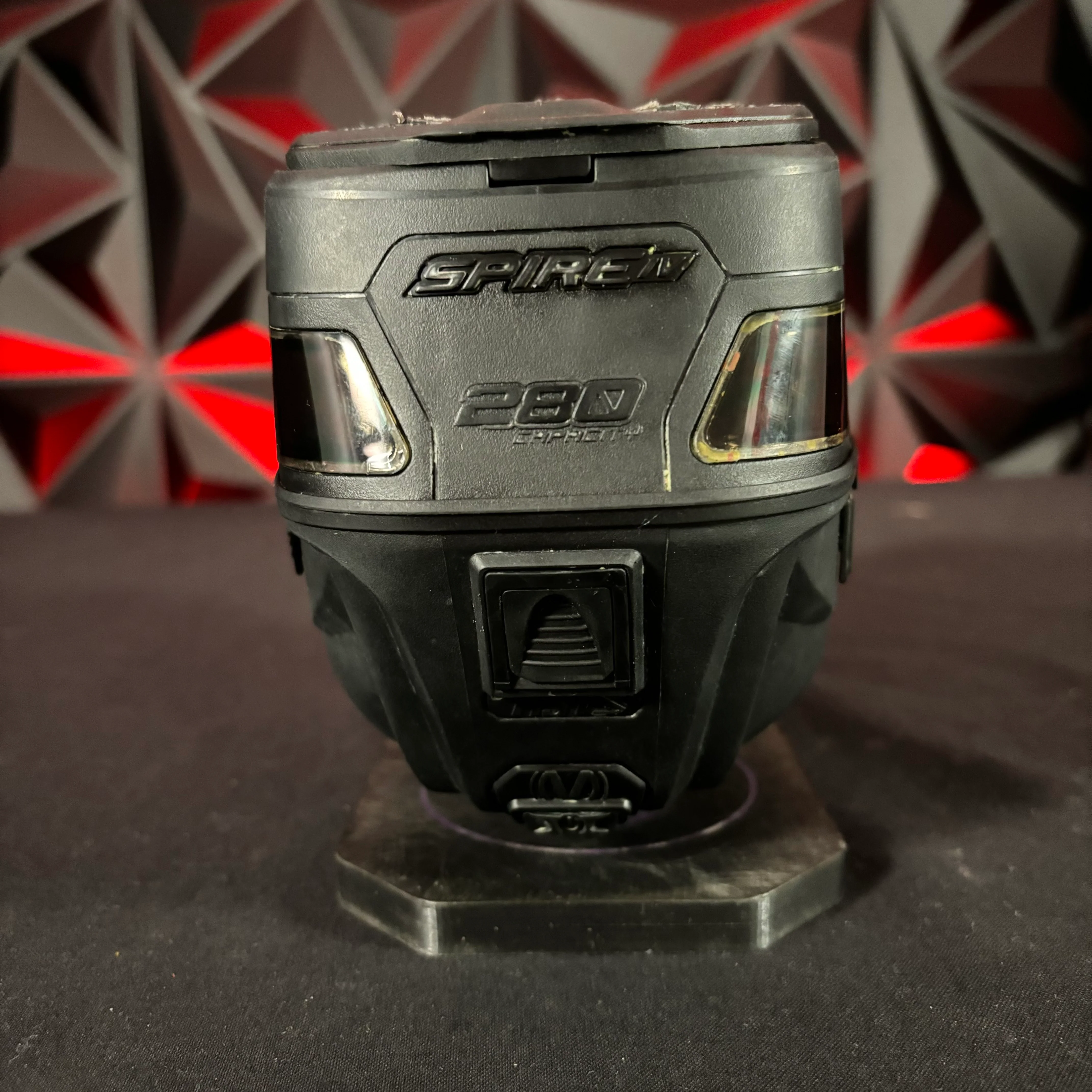 Used Virtue Spire 5 Paintball Loader - 280 Shell - Black w/NTR Speedfeed - Image 7