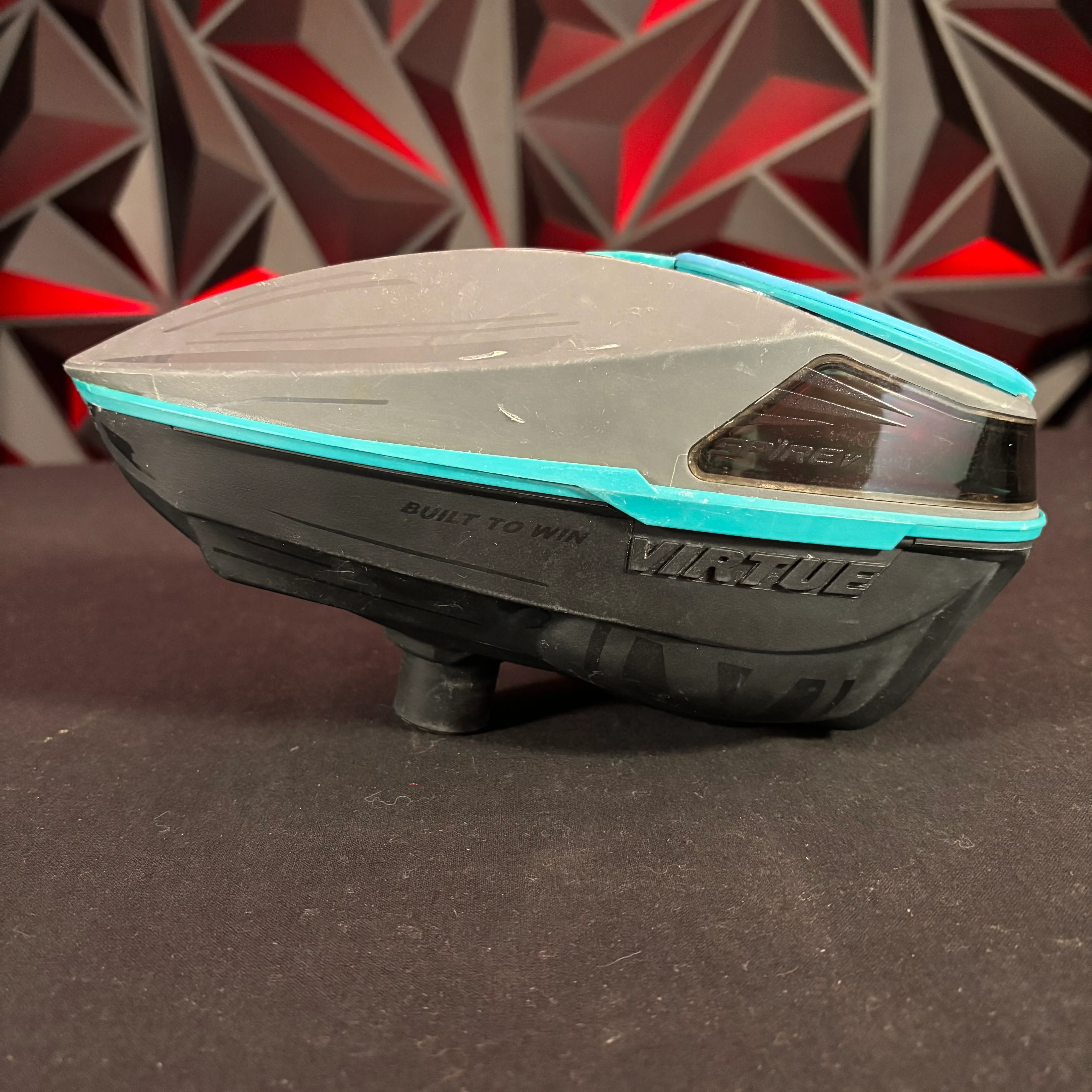 Used Virtue Spire 5 Paintball Loader - Stealth Sky - Image 5