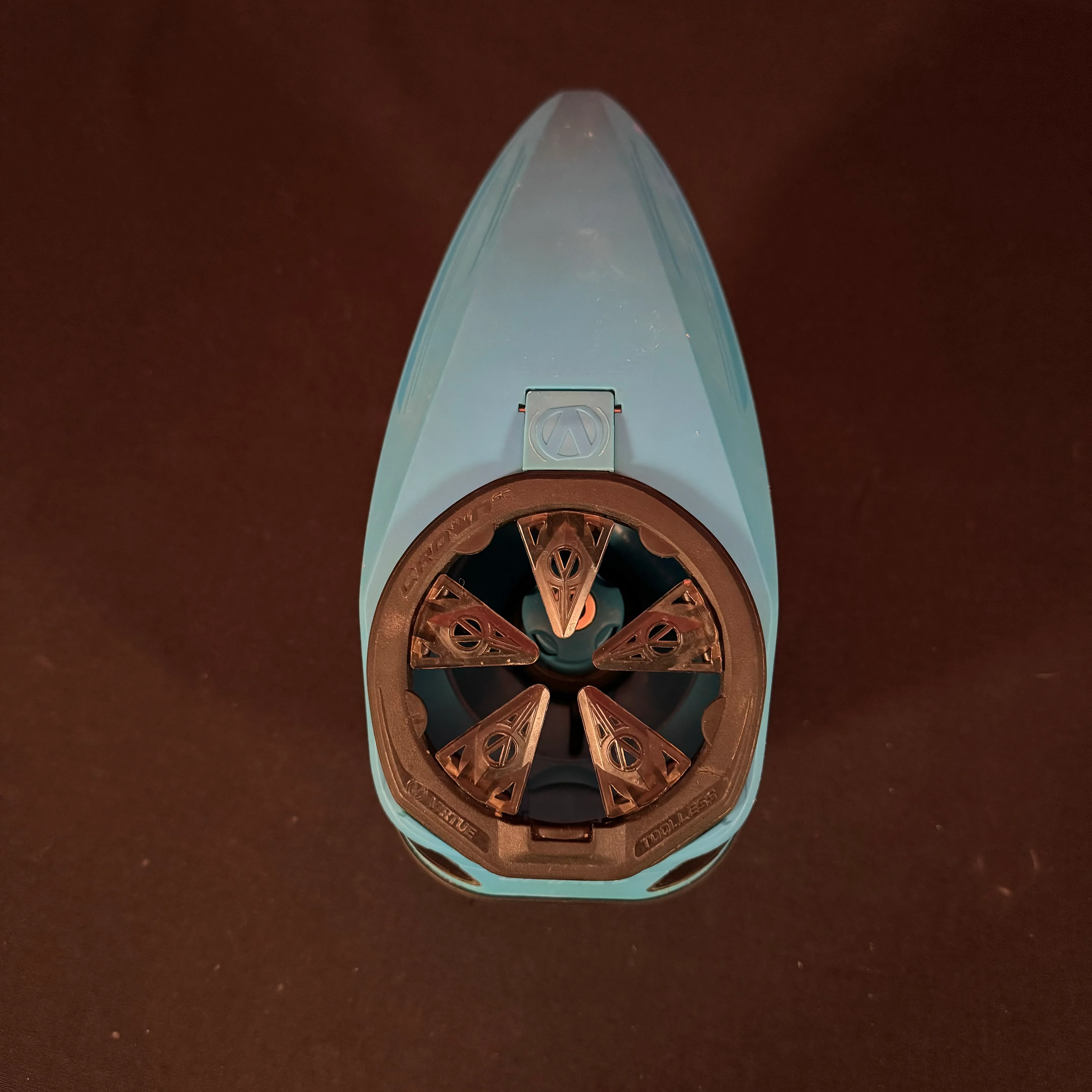 Used Virtue Spire 5 Paintball Loader - Blue/Black - Image 5