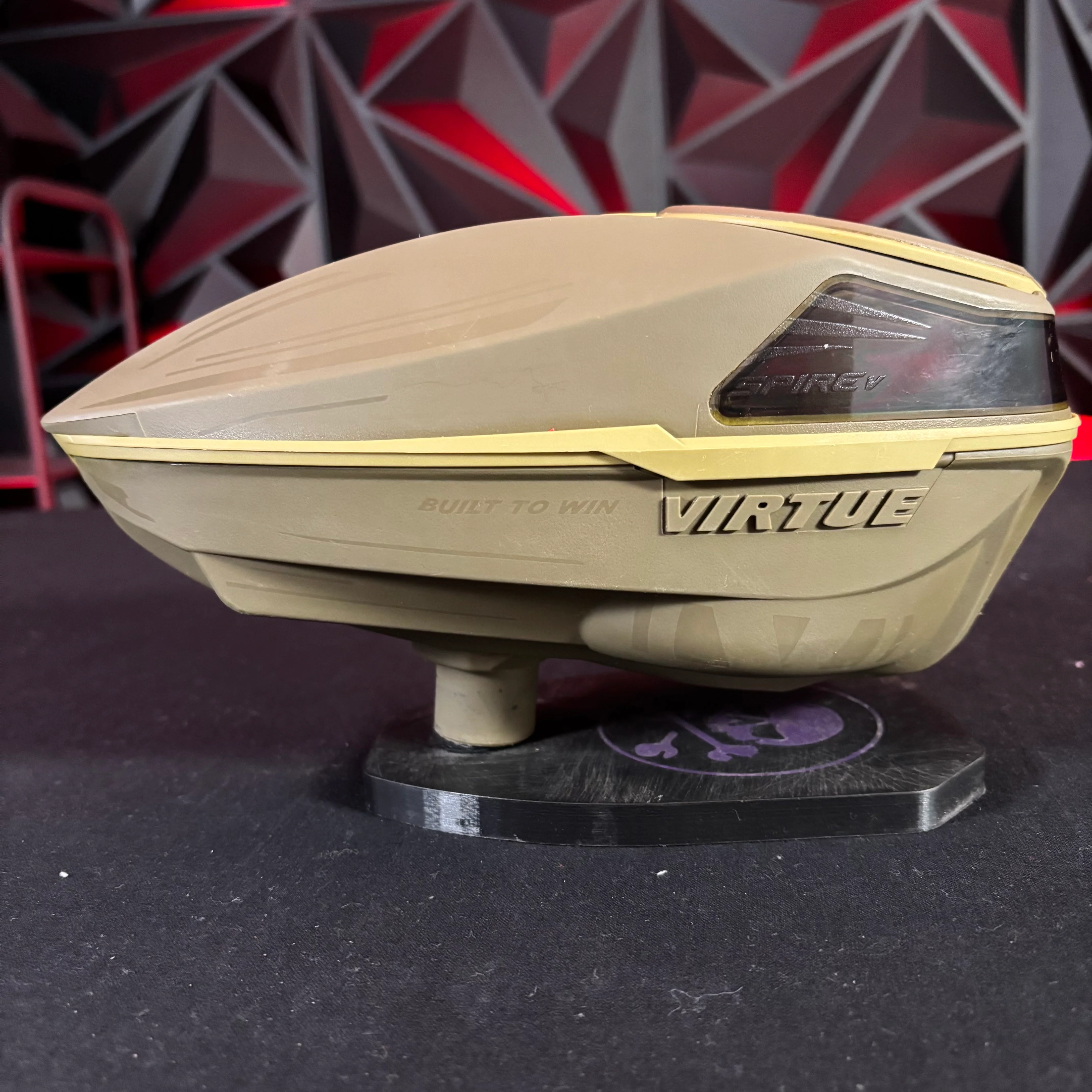 Used Virtue Spire 5 Paintball Loader - Desert Storm - Image 2