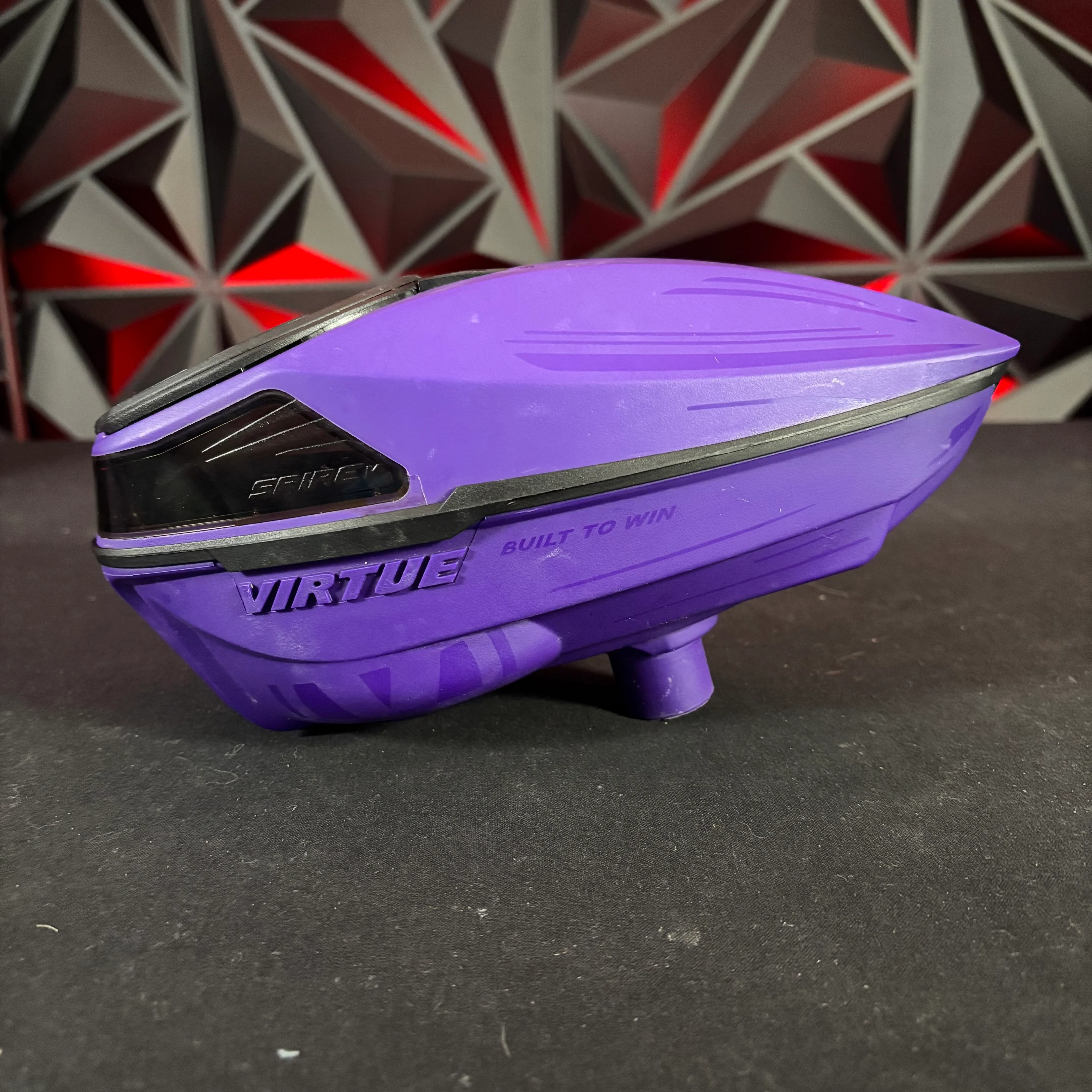 Used Virtue Spire 5 Paintball Loader - Purple/Black - Image 4