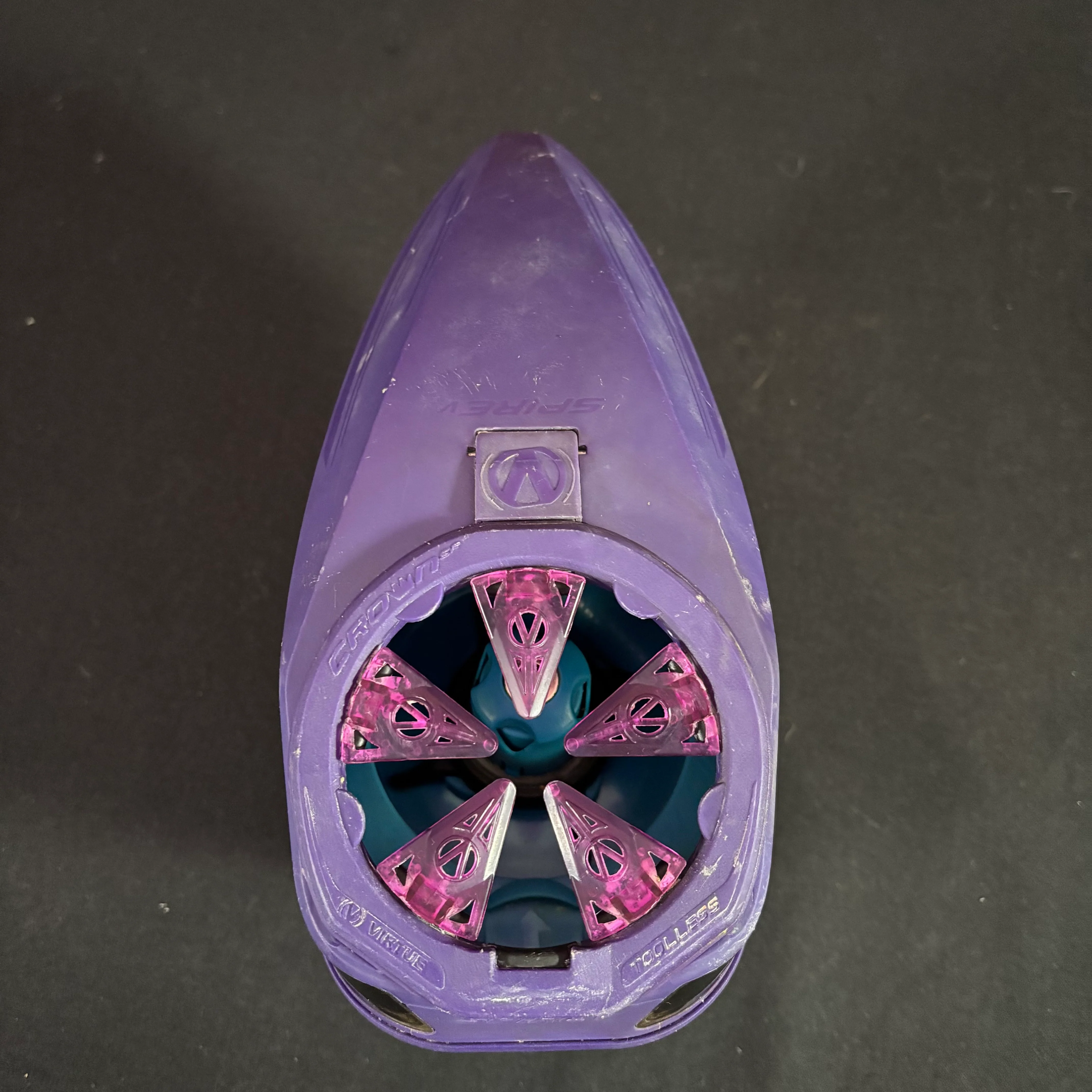 Used Virtue Spire 5 Paintball Loader - Purple - Image 5