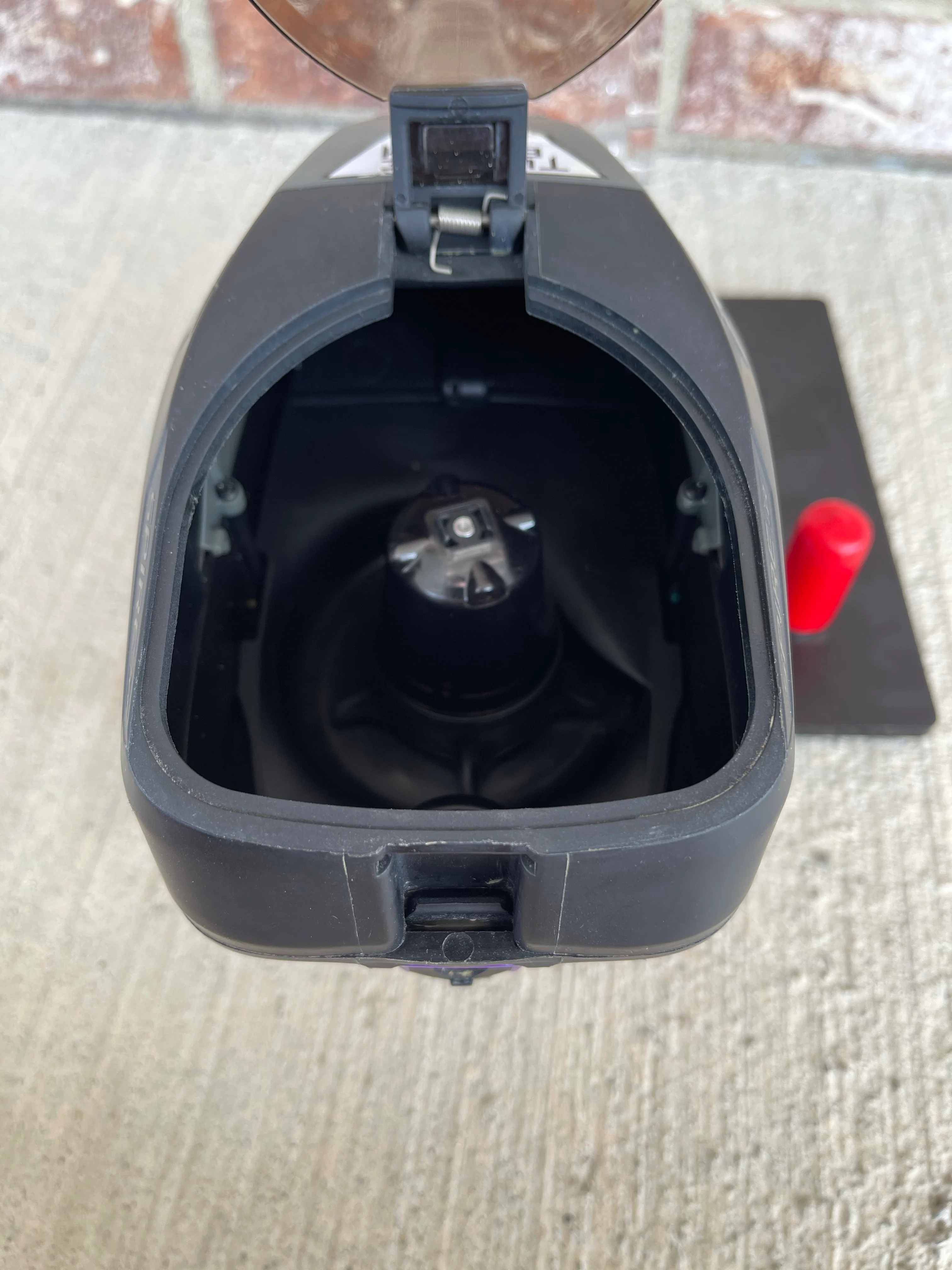 Used Virtue Spire IR Paintball Loader - Black/Grey with Purple Color Kit - Image 5