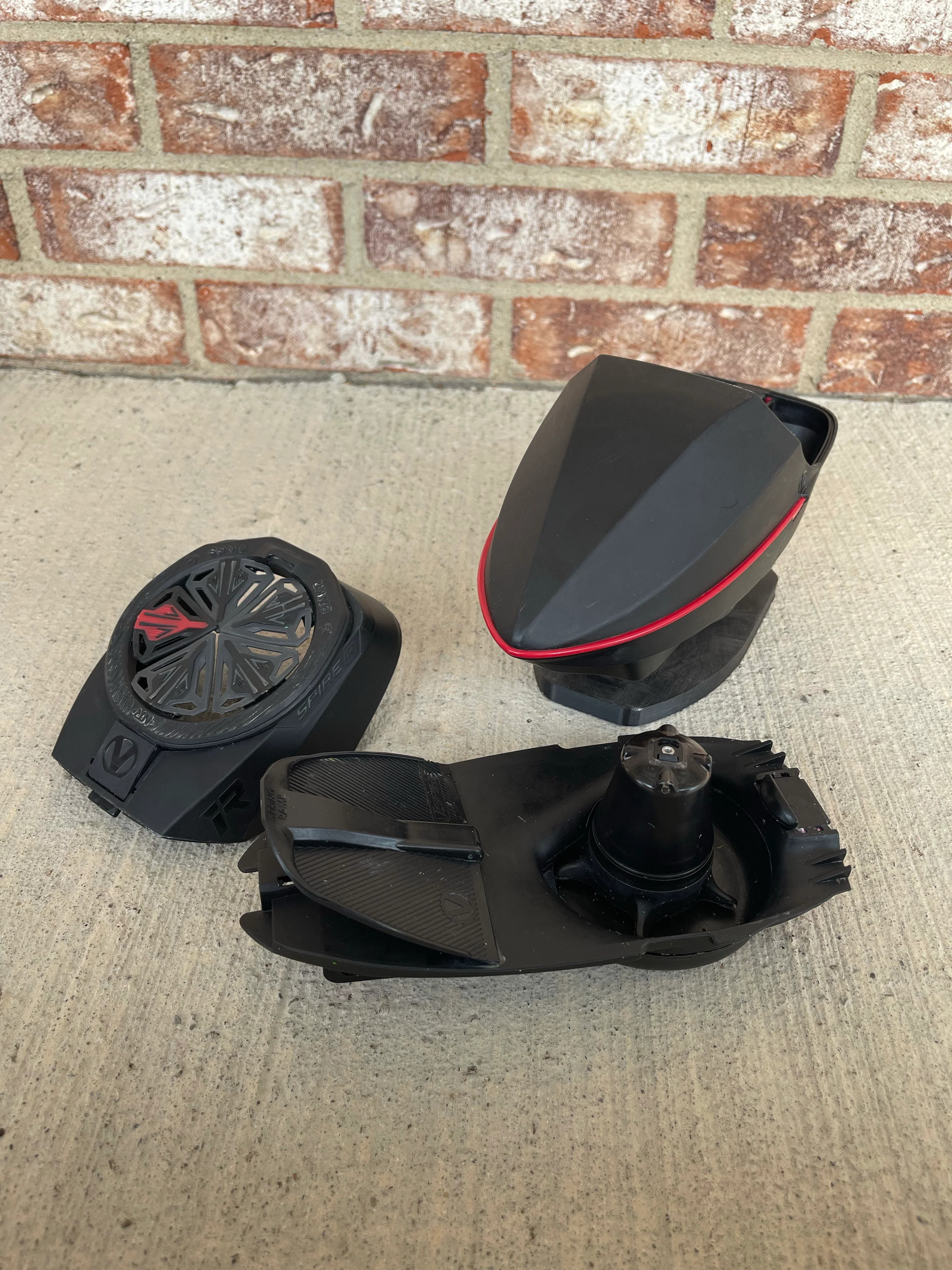 Used Virtue Spire IR Paintball Loader - Black / Red - Image 4