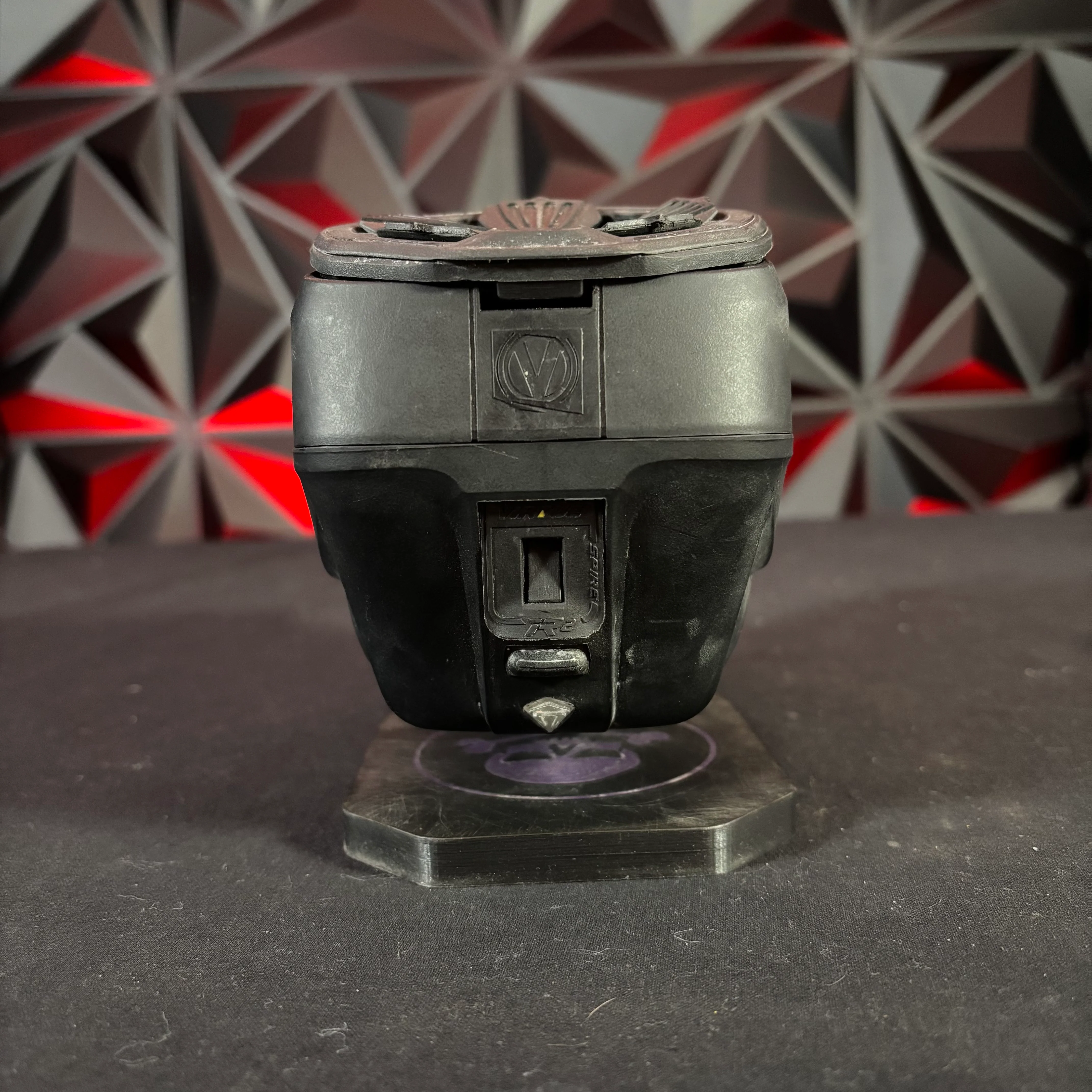 Used Virtue Spire IR2 Piantball Loader - Black w/ SFR Speedfeed - Image 3