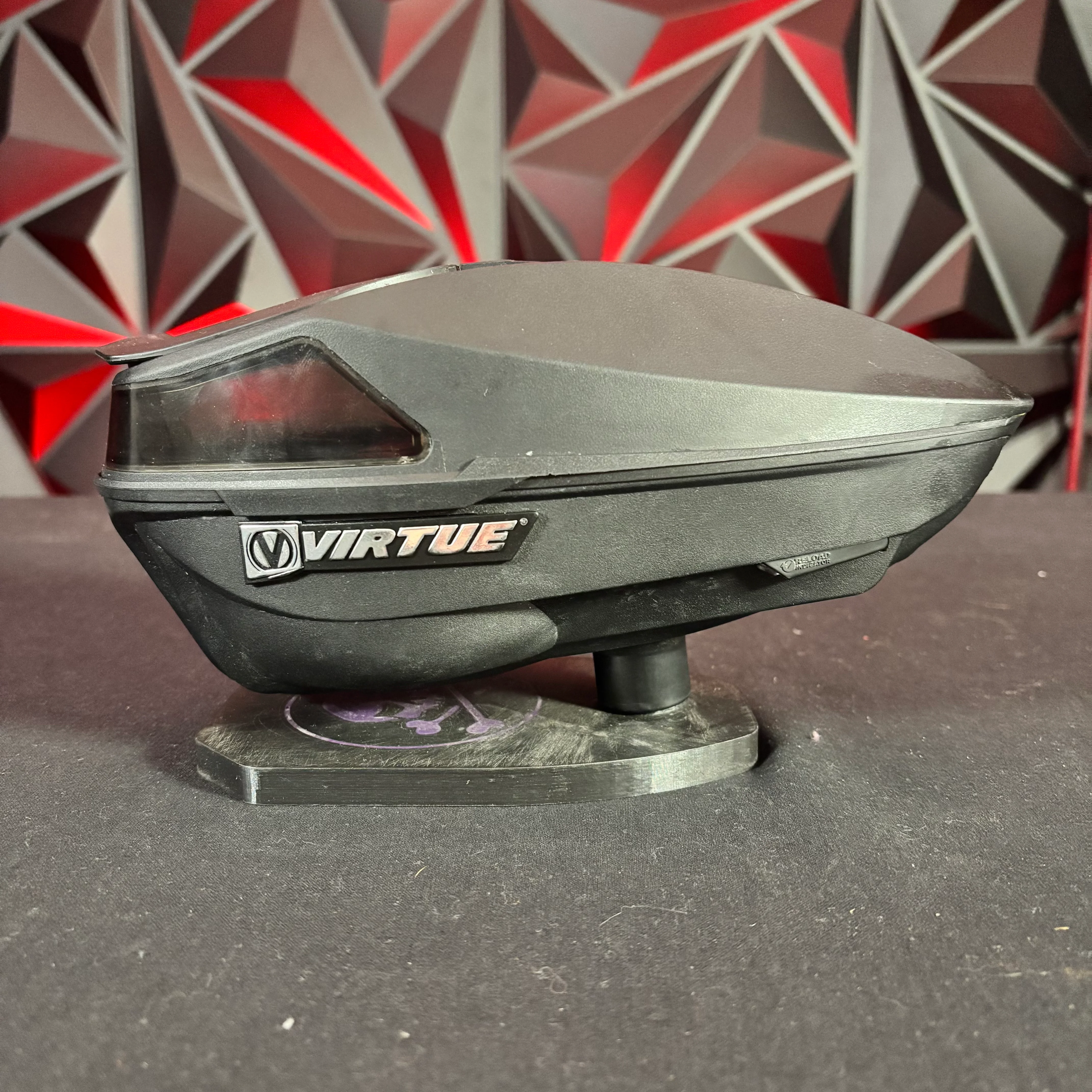 Used Virtue Spire IV Paintball Loader - Black - Image 2