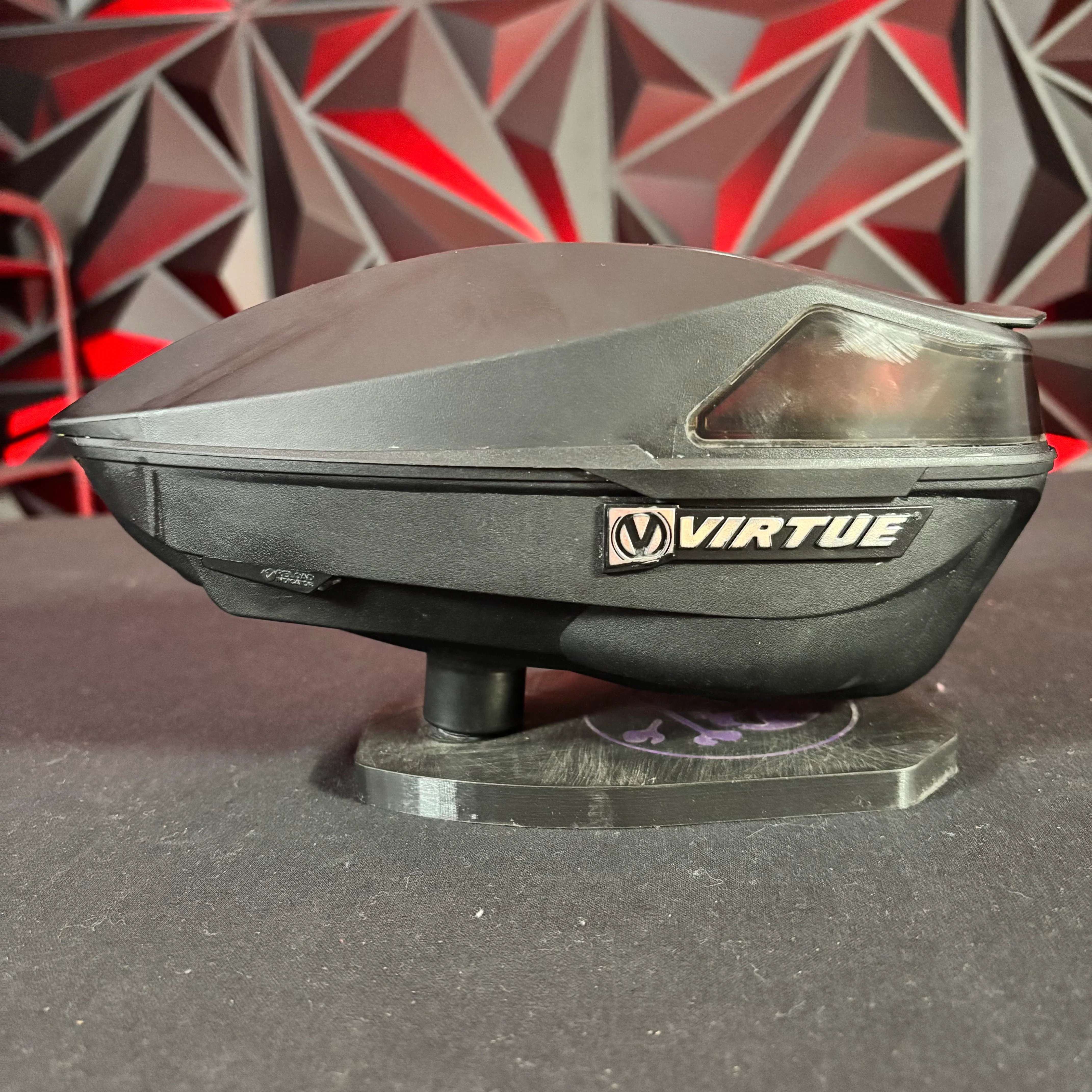 Used Virtue Spire IV Paintball Loader - Black - Image 3
