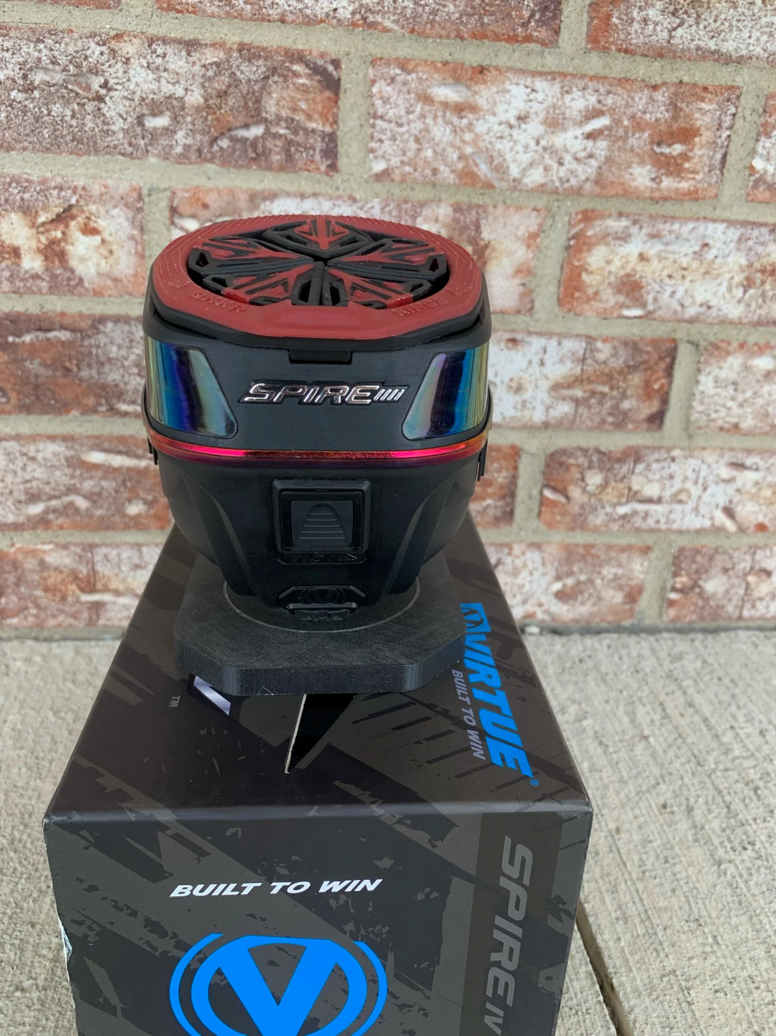 Used Virtue Spire IV Paintball Loader - Fire Black - Image 4