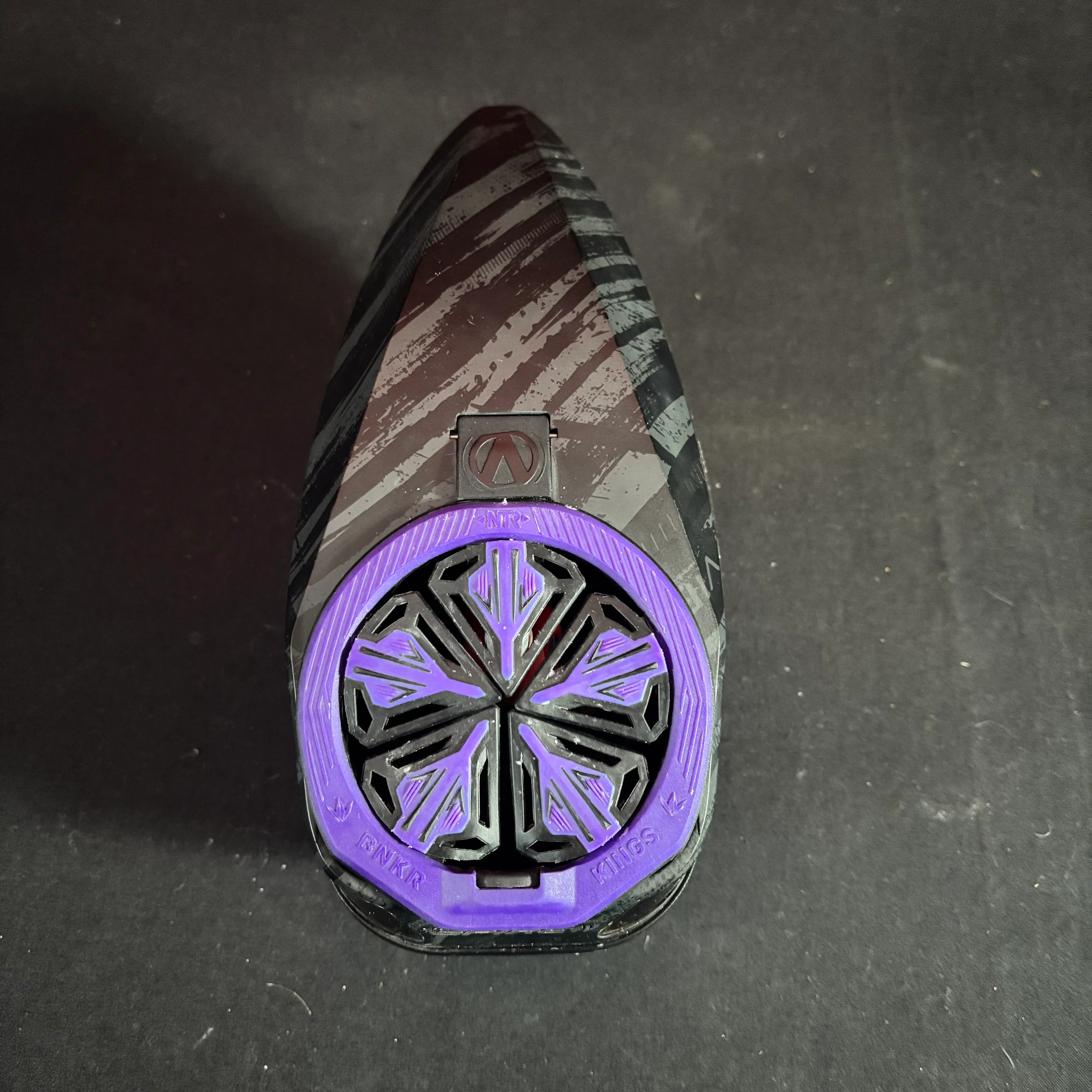 Used Virtue Spire IV Paintball Loader - Graphic Amethyst w/ Purple NTR - Image 4