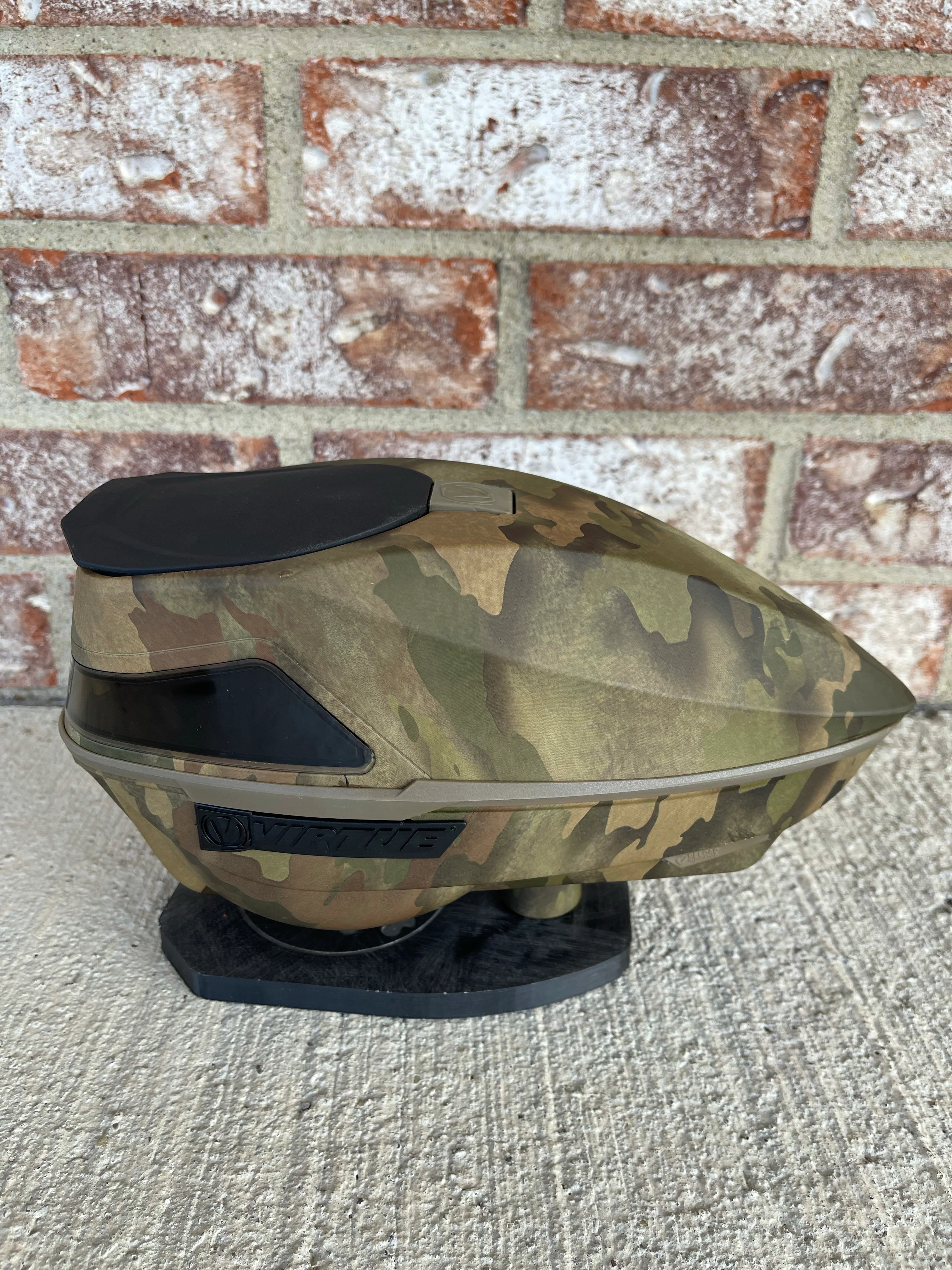 Used Virtue Spire IV Paintball Loader - Reality Brush Camo 280 w/ Spire 3 internals - Image 2