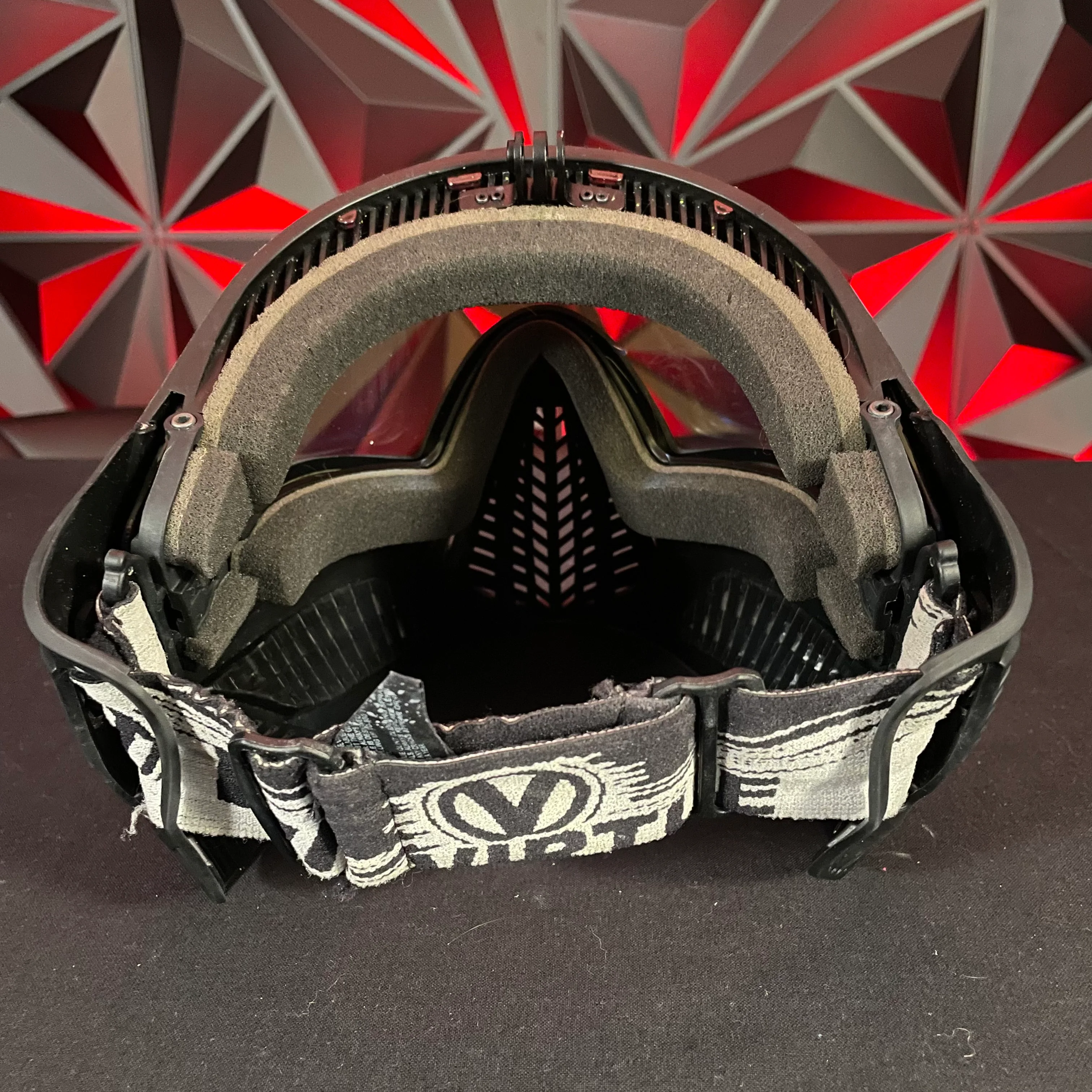 Used Virtue Vio Ascend Paintball Mask - Black w/GoPro Goggle Mount - Image 5
