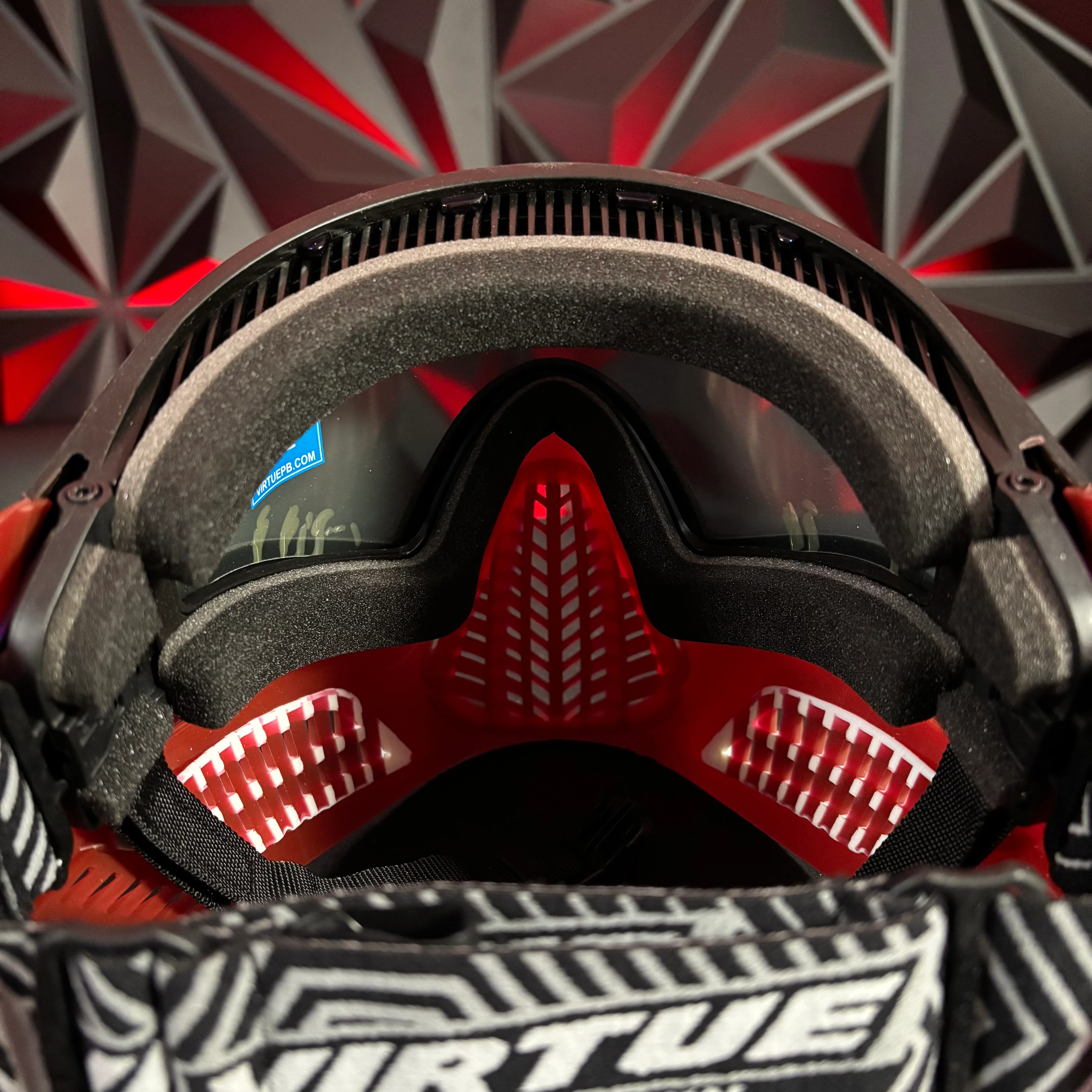Used *Display* Virtue Vio Ascend Paintball Mask - Crystal Fire - Image 4