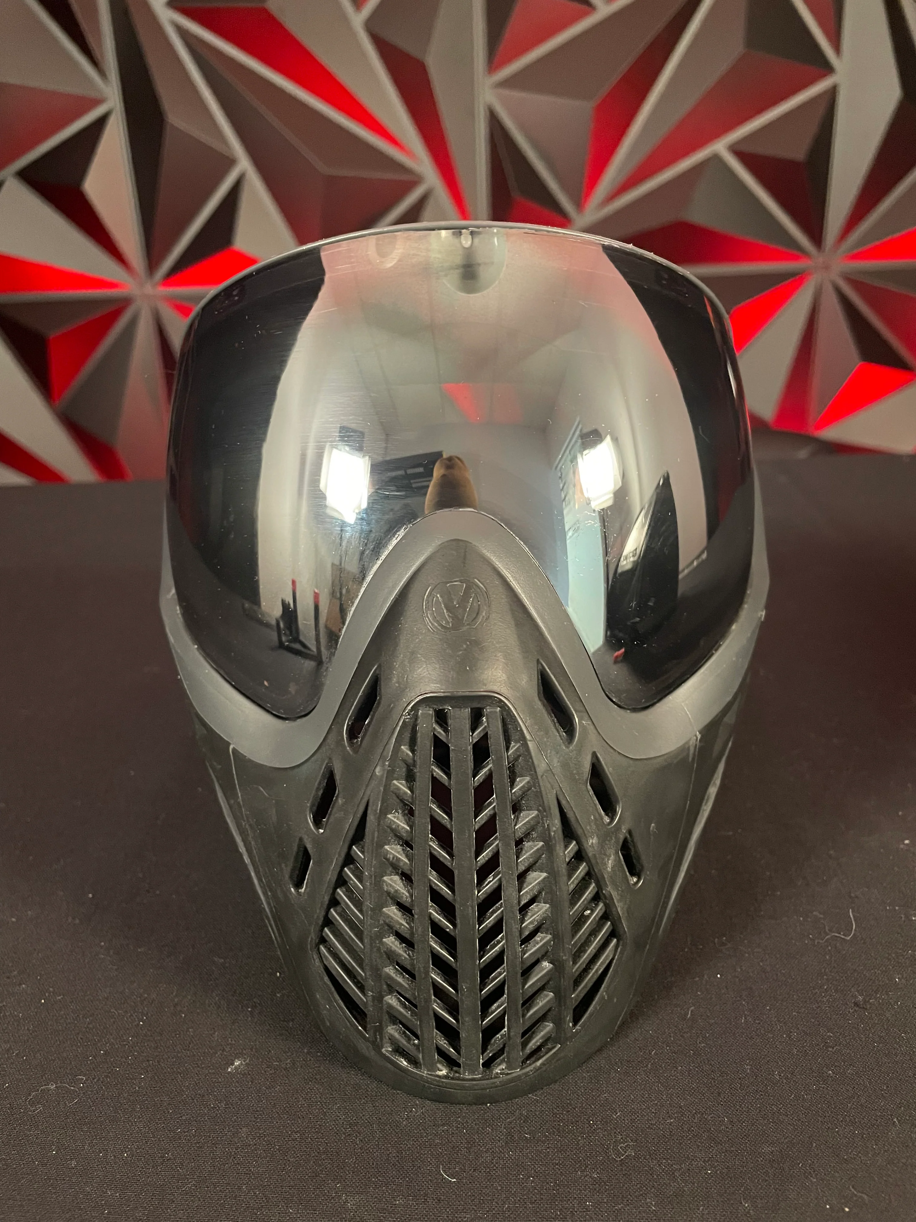 Used Virtue Vio Ascend Paintball Mask - Black w/ Exalt Carbon Goggle Case - Image 2