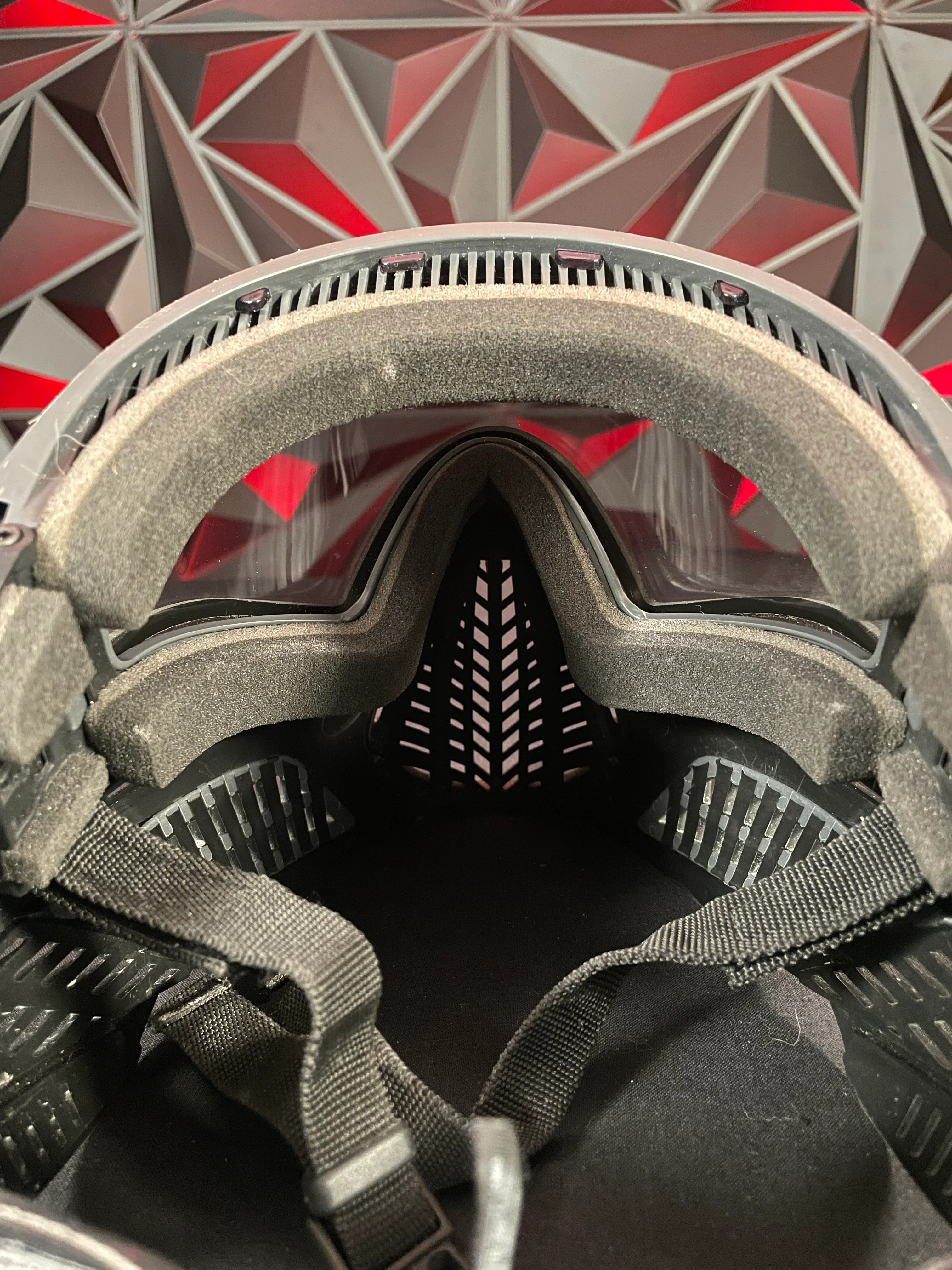 Used Virtue Vio Ascend Paintball Mask - Black w/ Exalt Carbon Goggle Case - Image 5