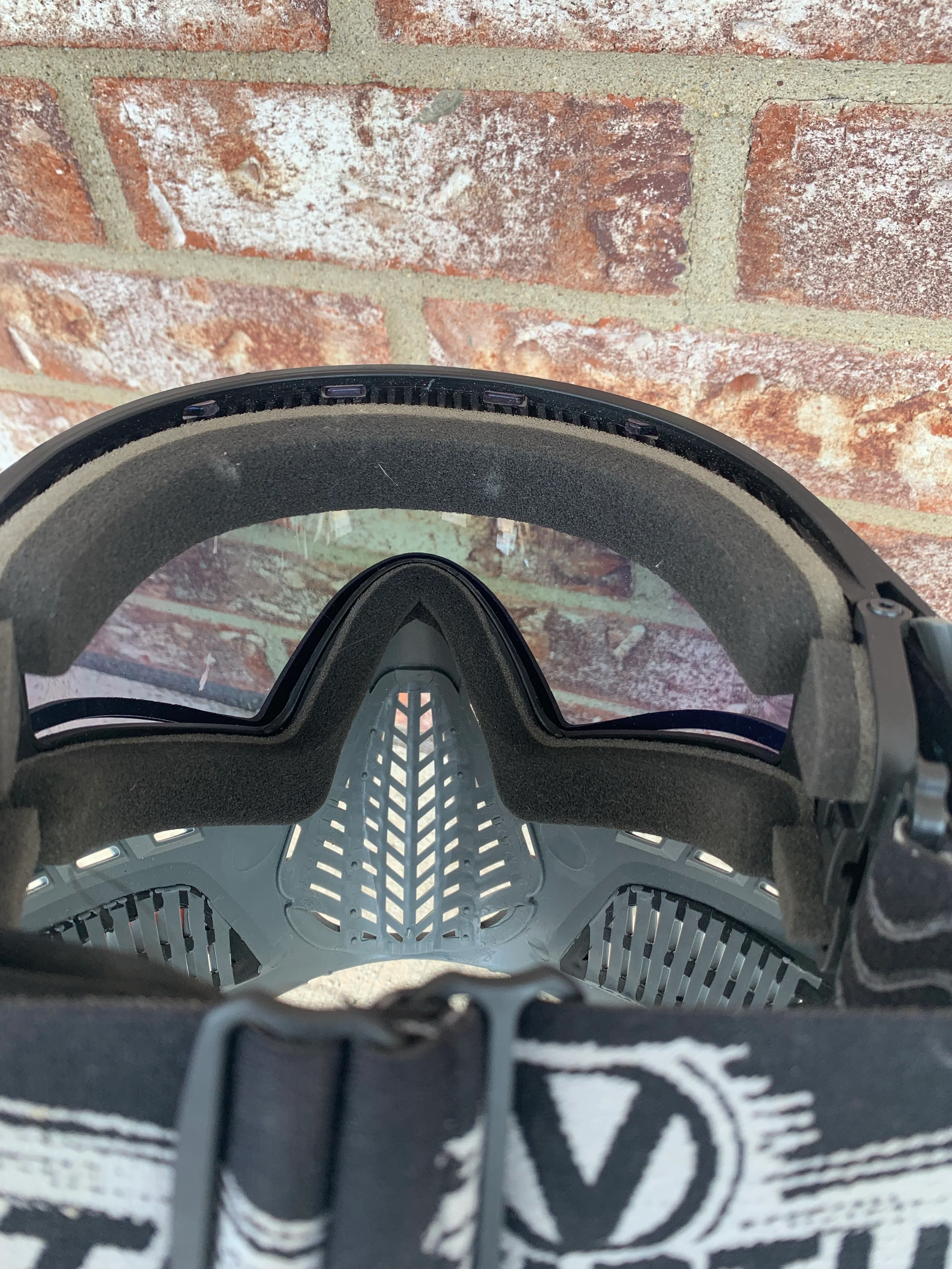 Used Virtue Vio Ascends Paintball Mask- Charcoal - Image 5