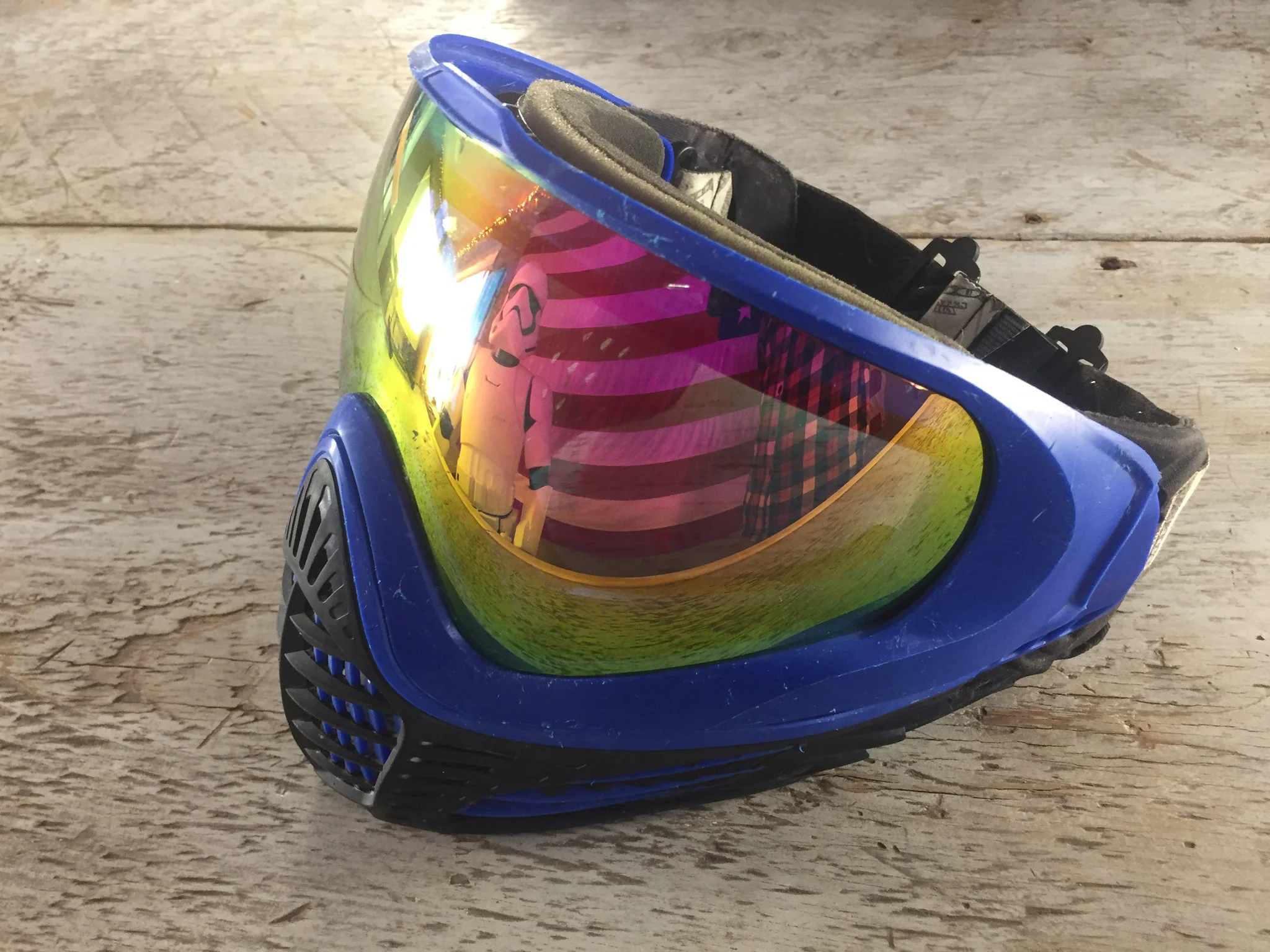 USED Virtue VIO Contour - Blue - Black - With Chromatic Ruby Lens - Image 2