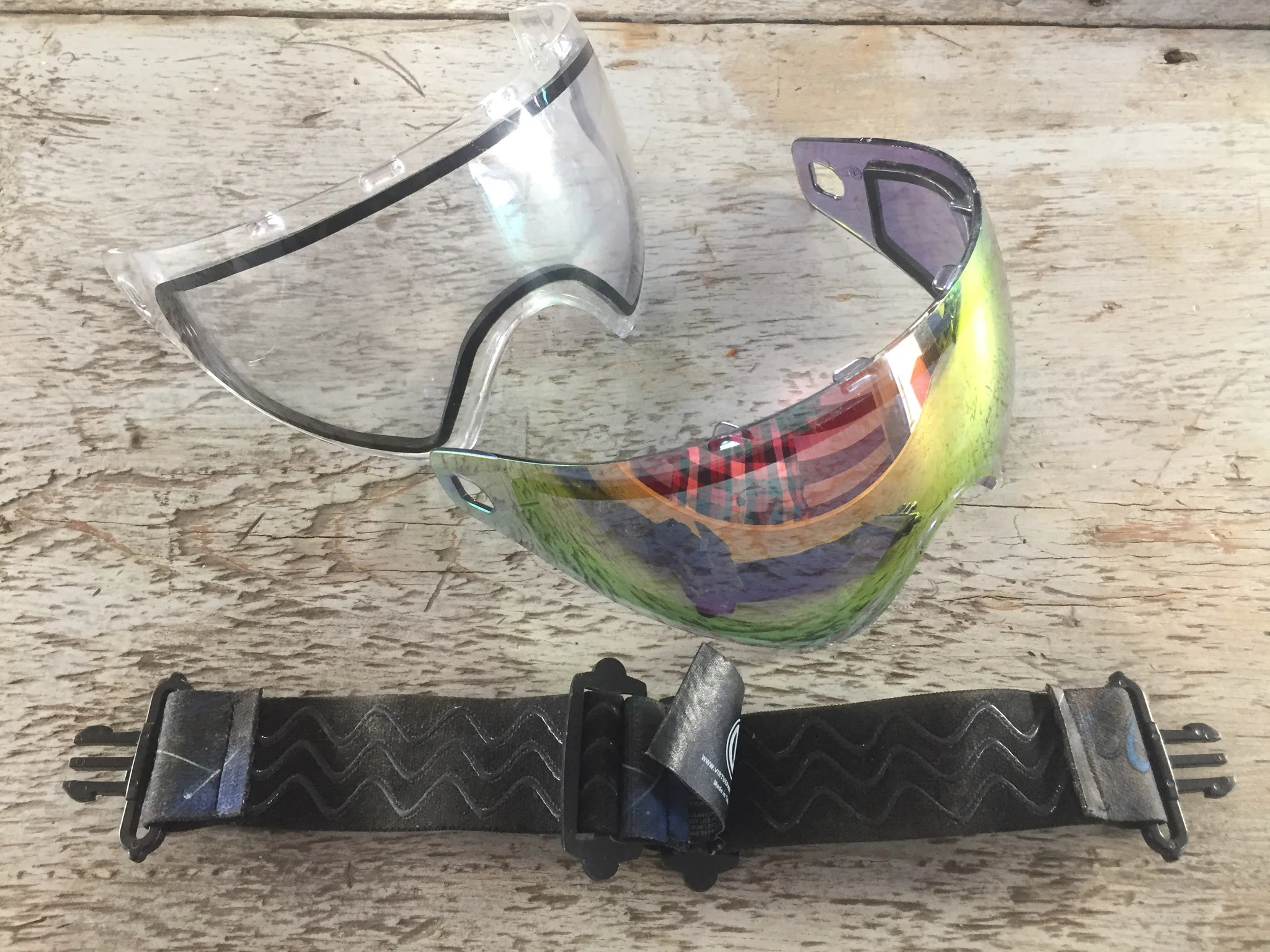 USED Virtue VIO Contour - Blue - Black - With Chromatic Ruby Lens - Image 6