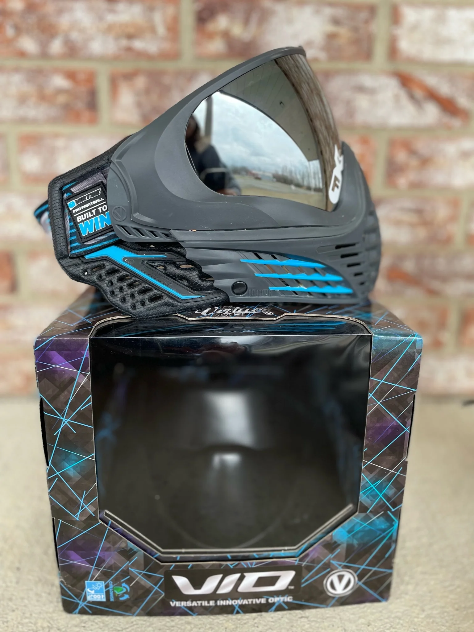 Used Virtue Vio Contour - Grey with Blue Accents - Image 2