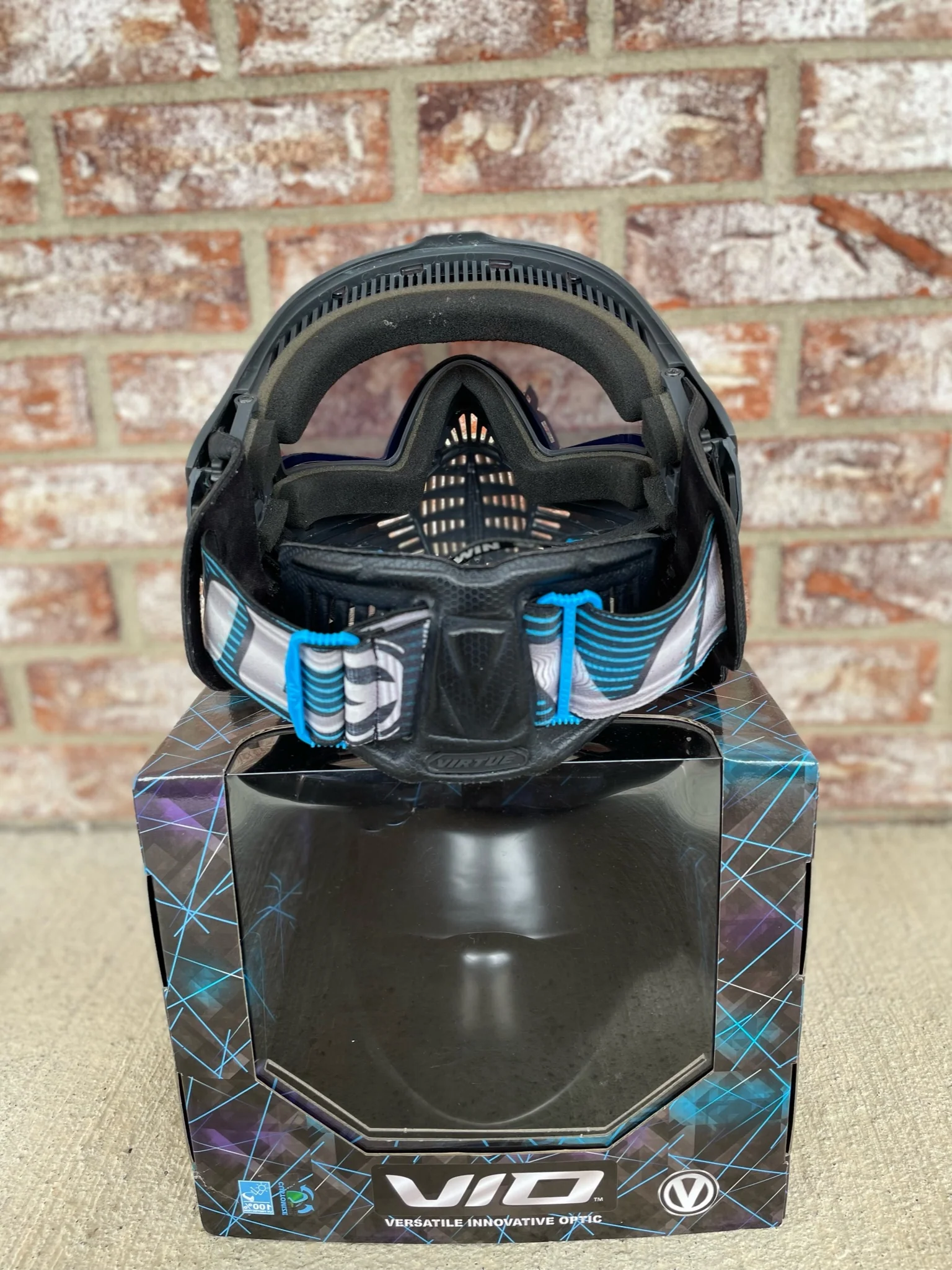 Used Virtue Vio Contour - Grey with Blue Accents - Image 4