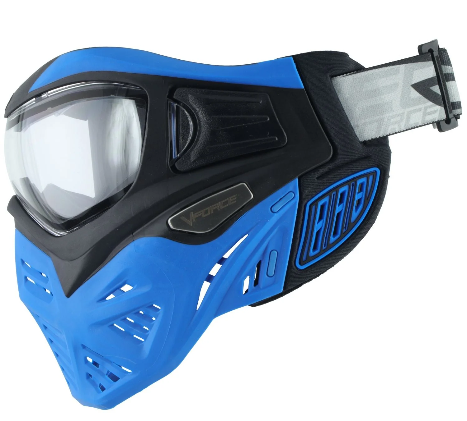V-Force Grill 2.0 Paintball Mask - Azure (Black/Blue) - Image 4