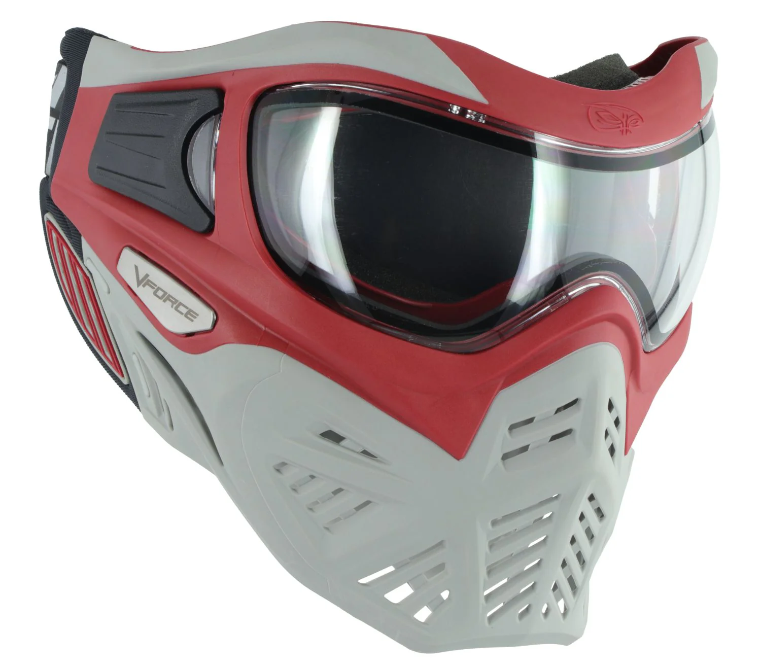 V-Force Grill 2.0 Paintball Mask - Dragon (Red/Grey) - Image 2