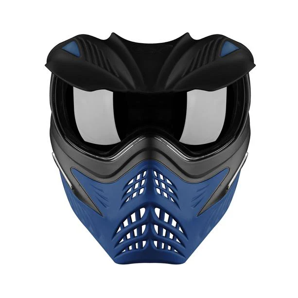 V-Force Grill Paintball Mask - Azure (Grey on Blue) - Image 2